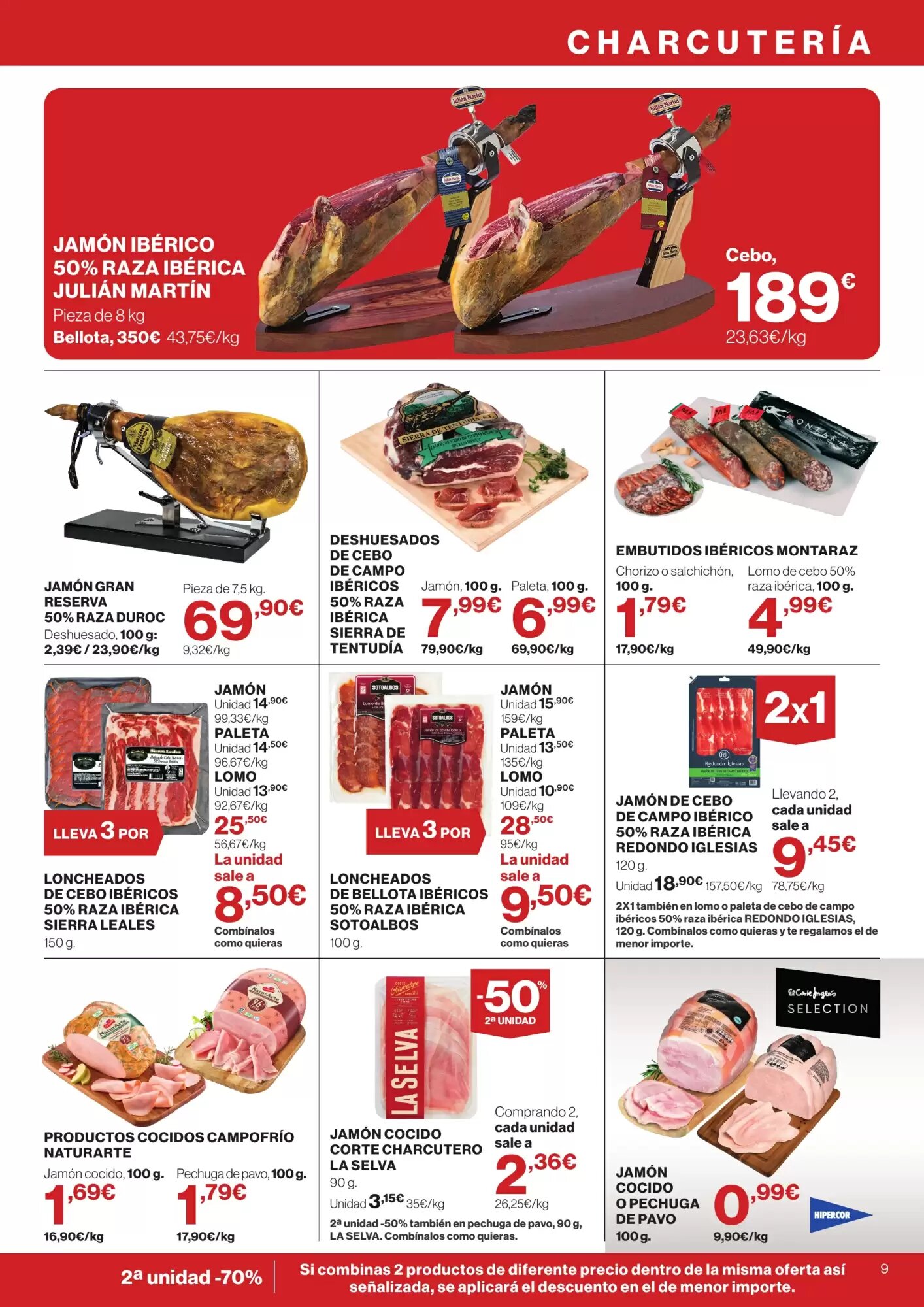 Folleto promocional de Hipercor válido desde el 10/09/2026 - Página 9.