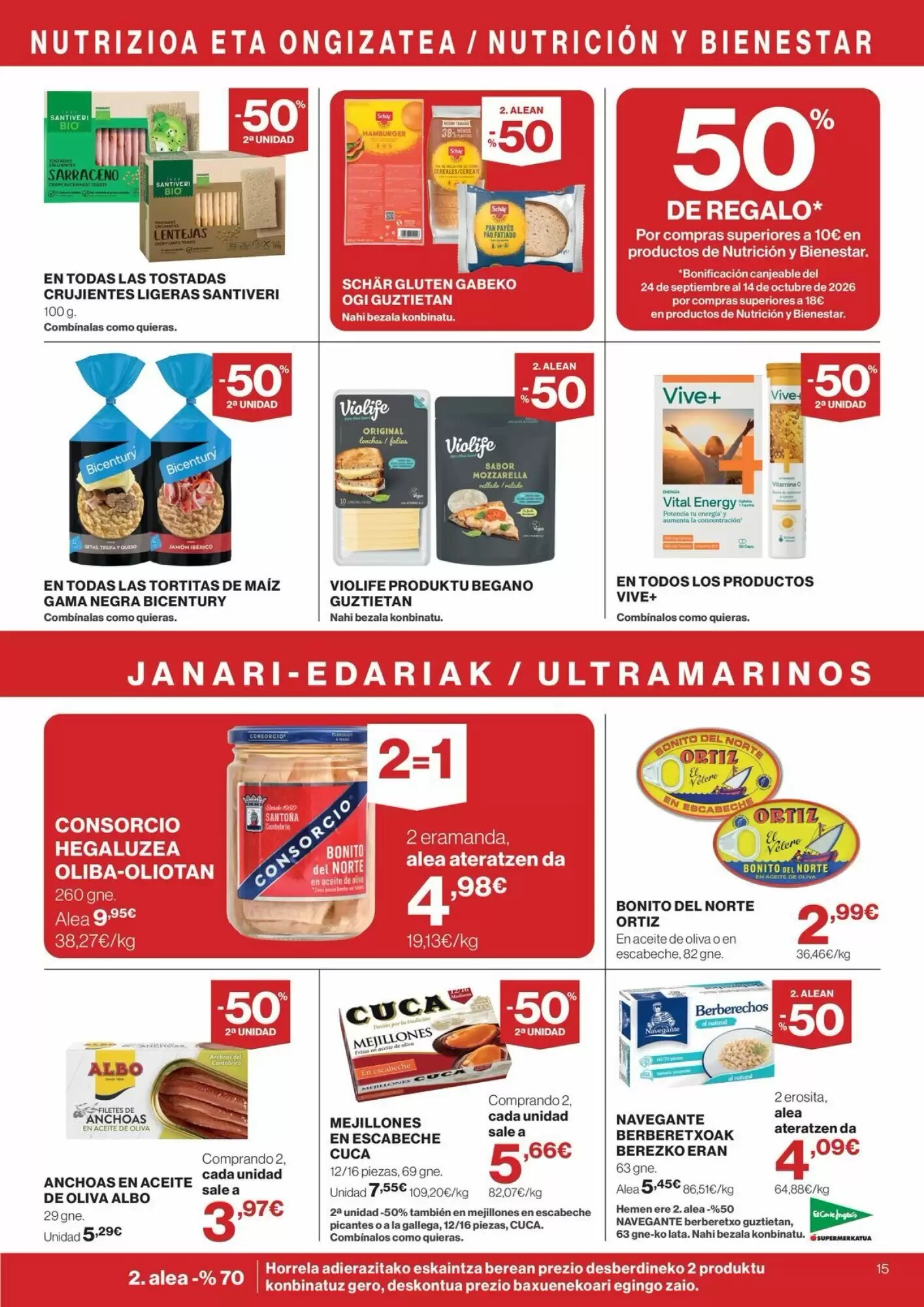 Folleto promocional de El Corte Inglés válido desde el 10/09/2026 - Página 15.