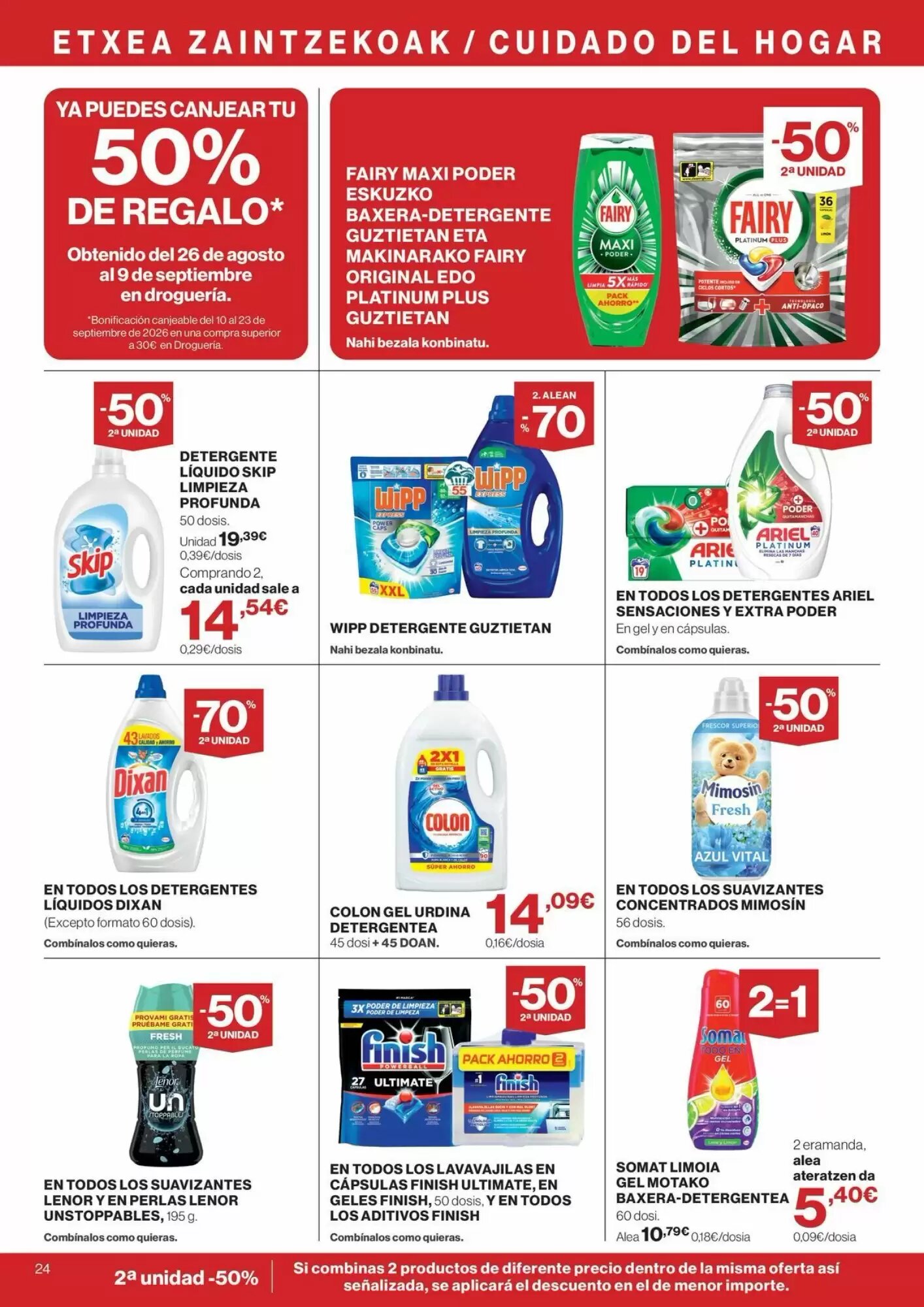 Folleto promocional de El Corte Inglés válido desde el 10/09/2026 - Página 24.