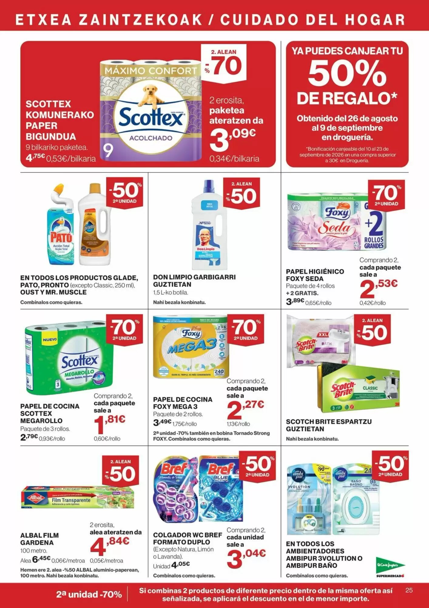 Folleto promocional de El Corte Inglés válido desde el 10/09/2026 - Página 25.