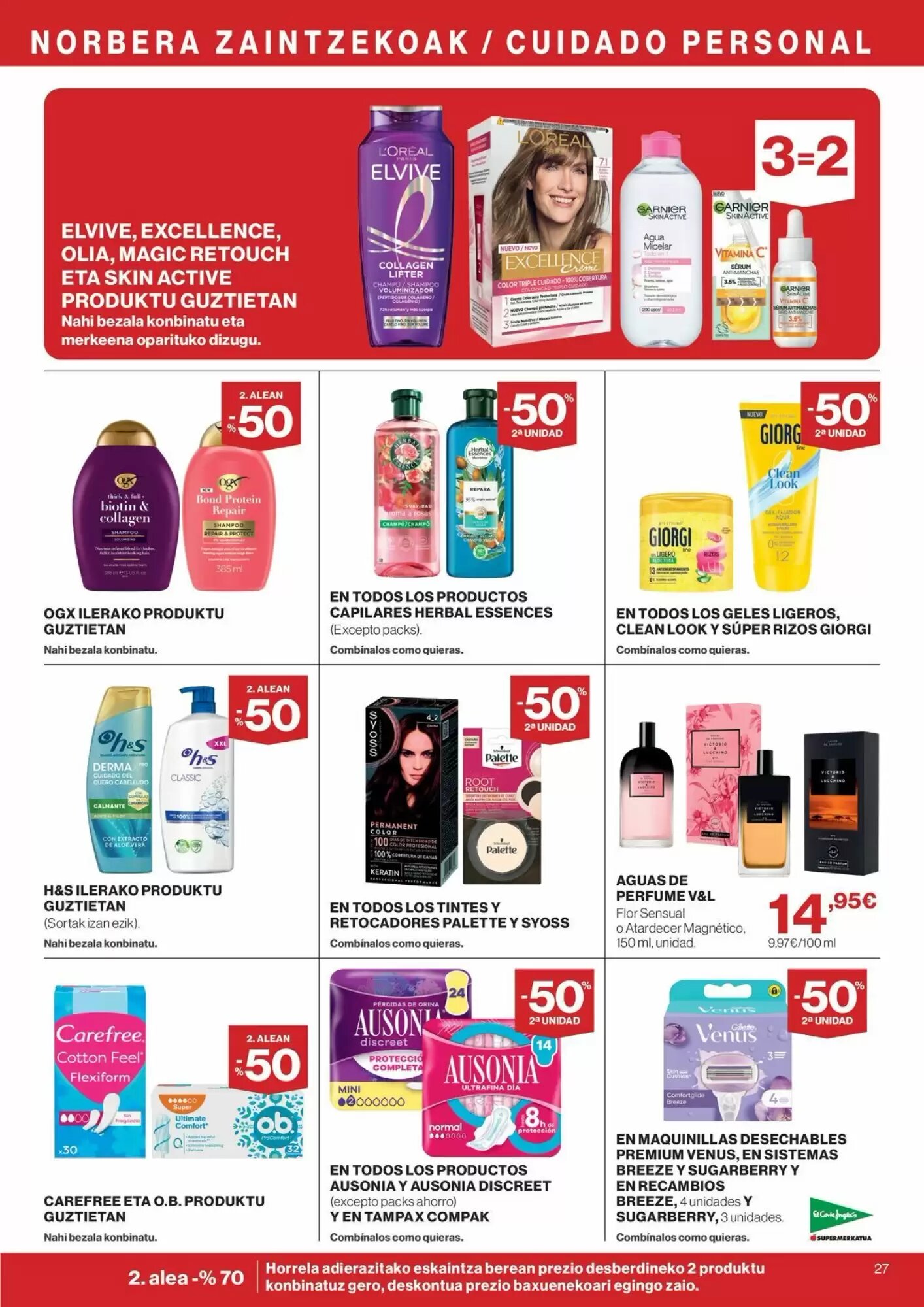 Folleto promocional de El Corte Inglés válido desde el 10/09/2026 - Página 27.