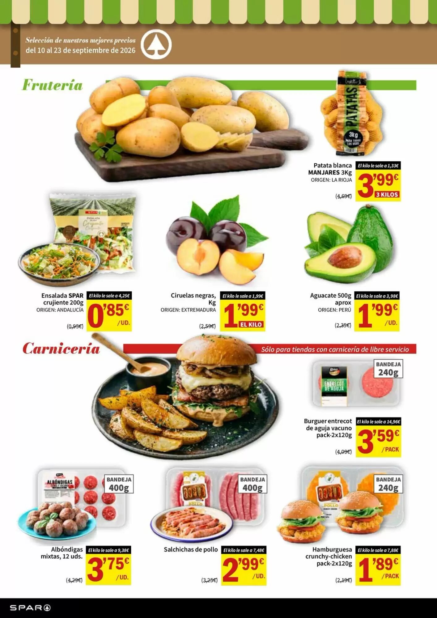 Folleto promocional de Spar válido desde el 10/09/2026 - Página 2.