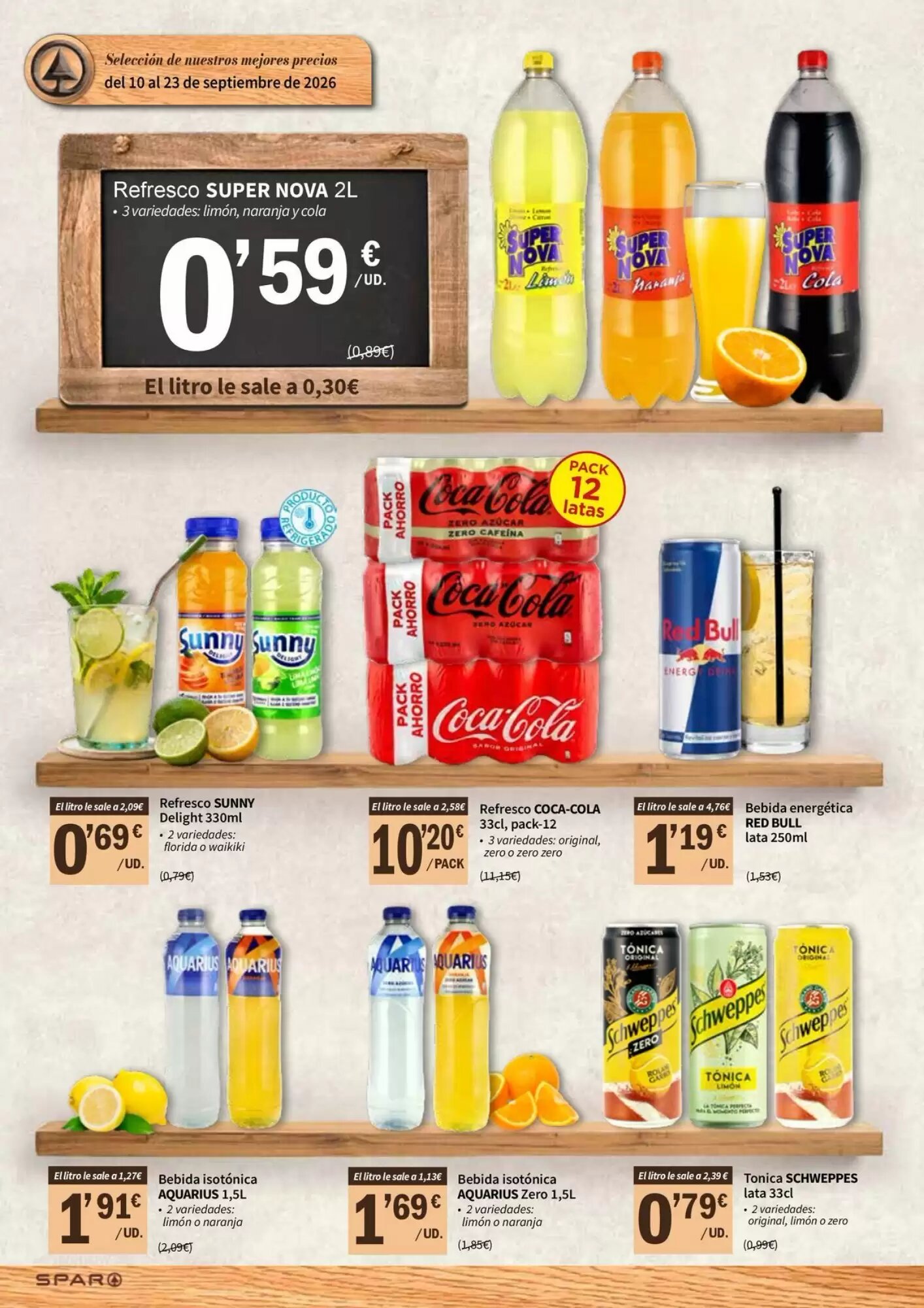 Folleto promocional de Spar válido desde el 10/09/2026 - Página 4.