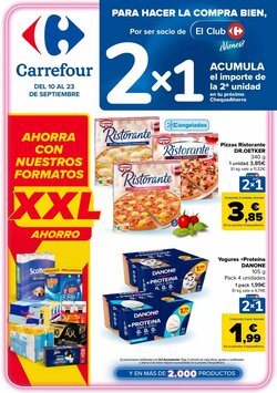 Folleto promocional de Carrefour válido desde el 10/09/2026
