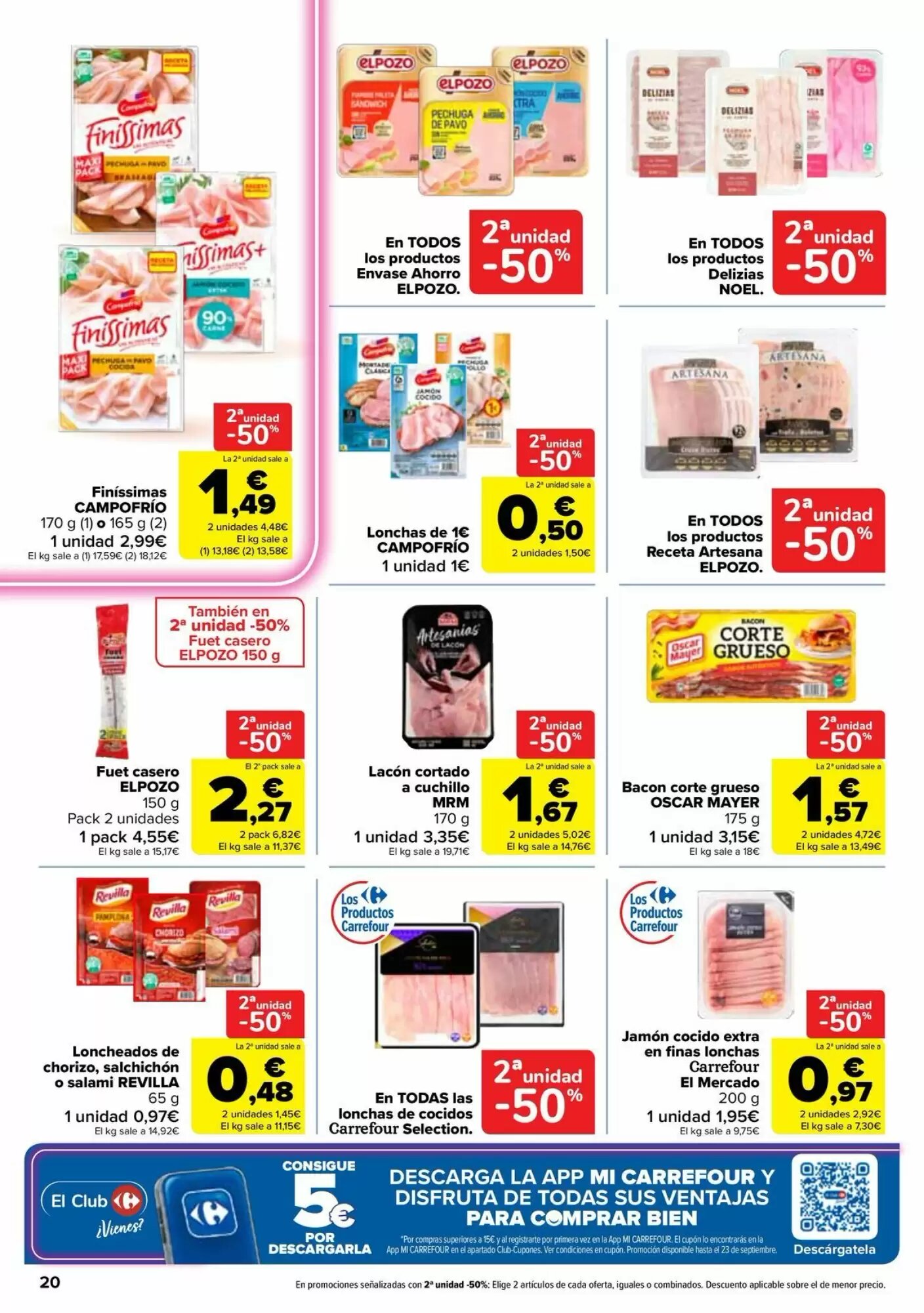 Folleto promocional de Carrefour válido desde el 10/09/2026 - Página 20.