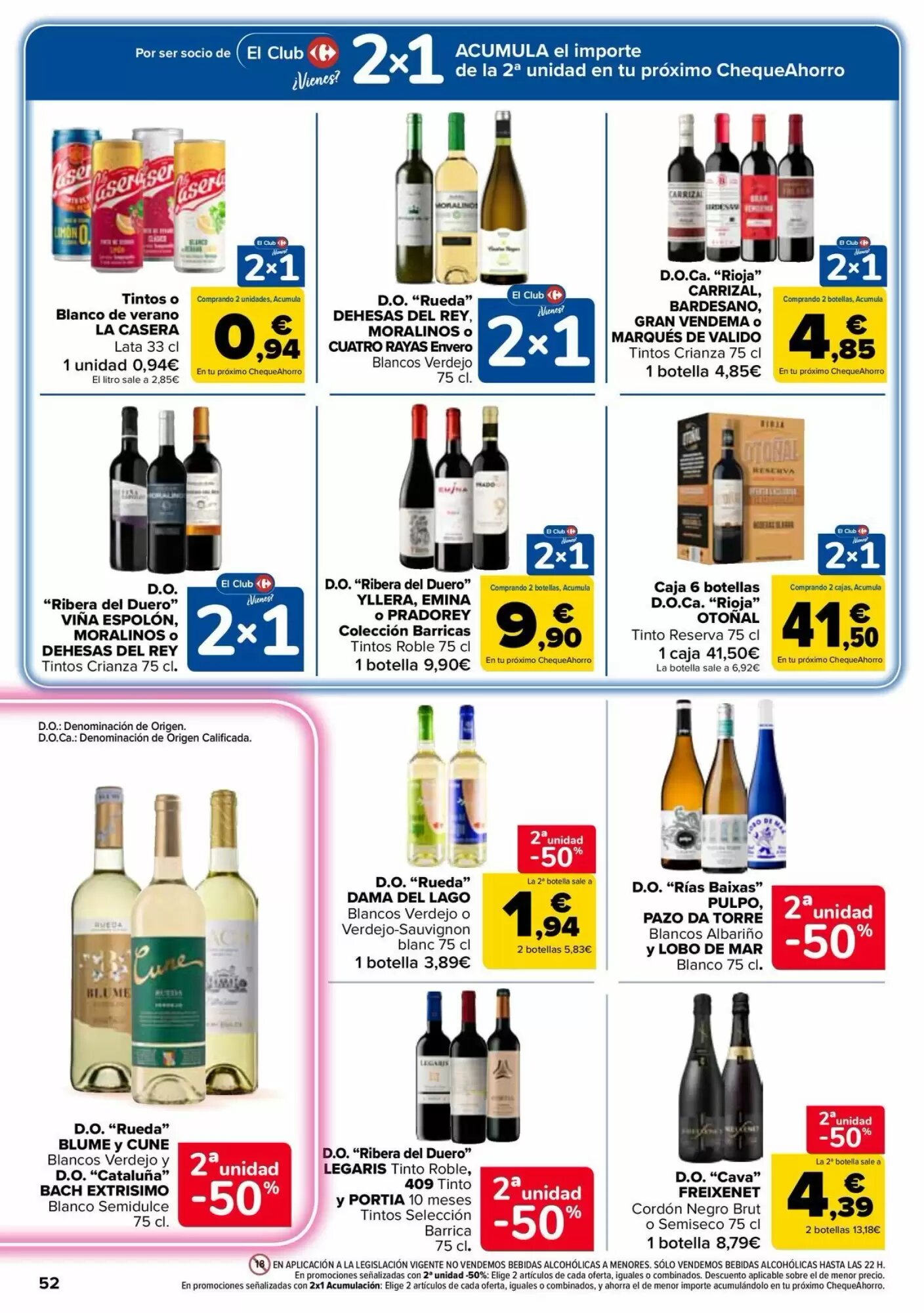 Folleto promocional de Carrefour válido desde el 10/09/2026 - Página 52.
