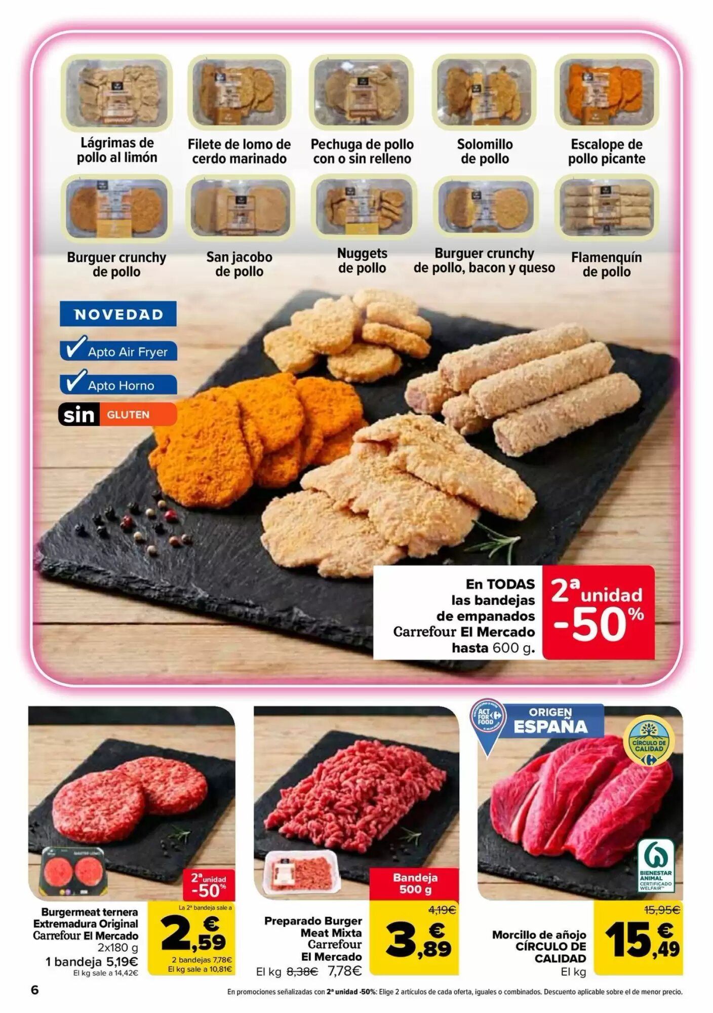 Folleto promocional de Carrefour válido desde el 10/09/2026 - Página 6.