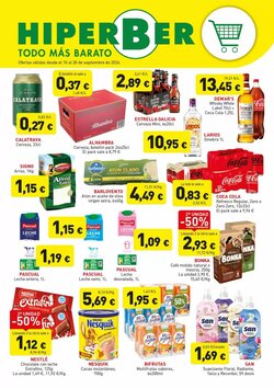Folleto promocional de Hiperber válido desde el 10/09/2026