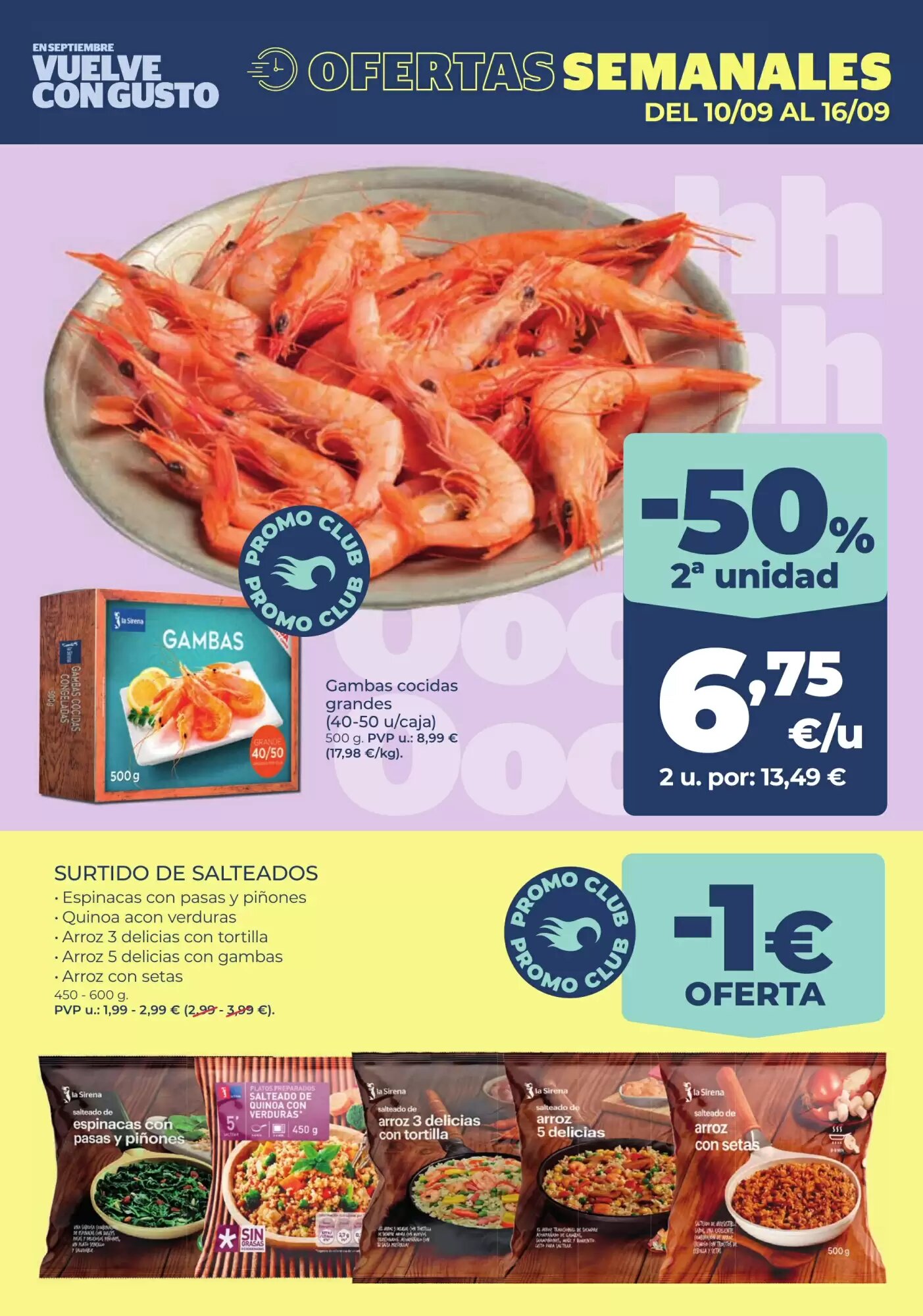 Folleto promocional de La Sirena válido desde el 10/09/2026 - Página 2.