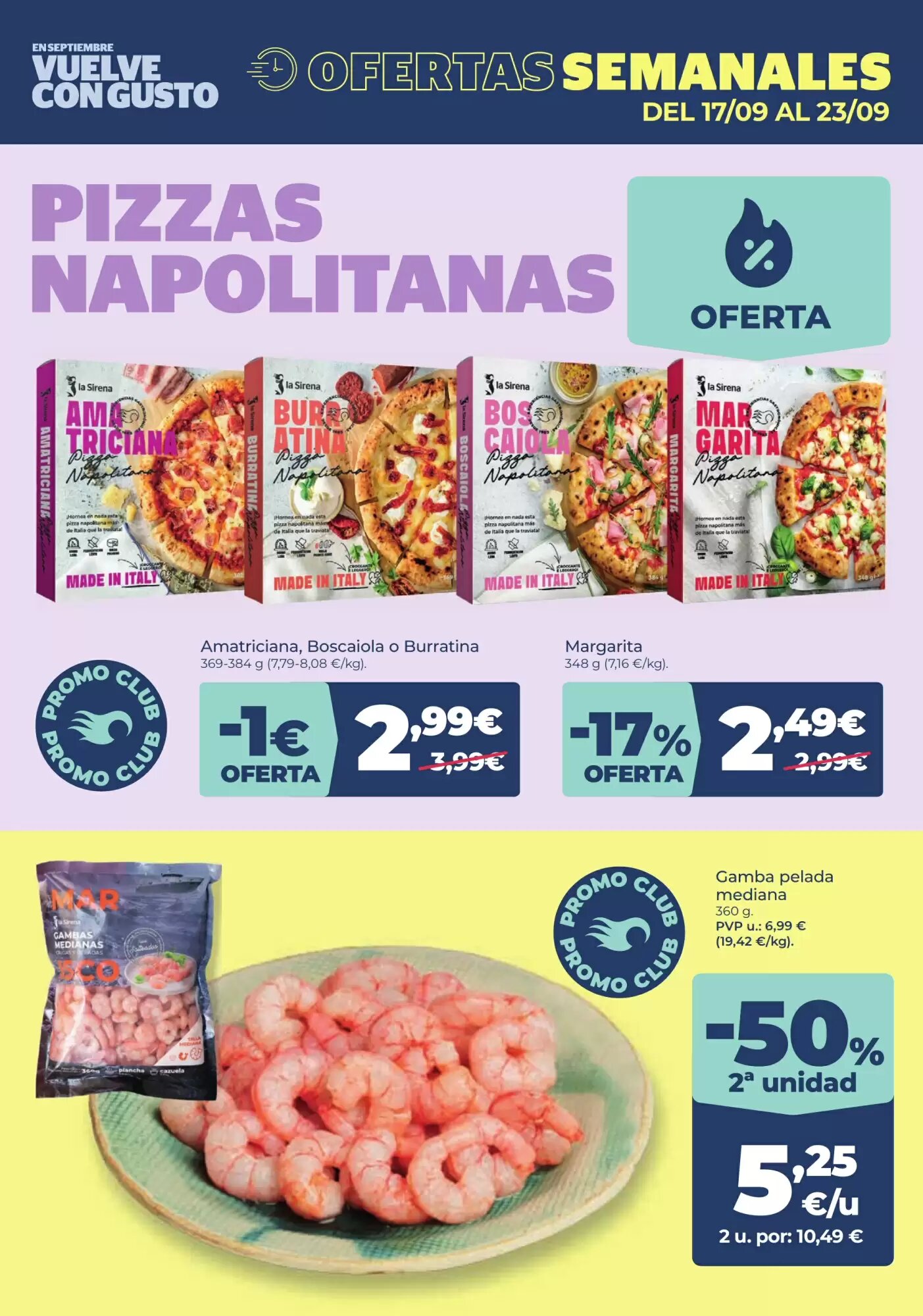 Folleto promocional de La Sirena válido desde el 10/09/2026 - Página 3.