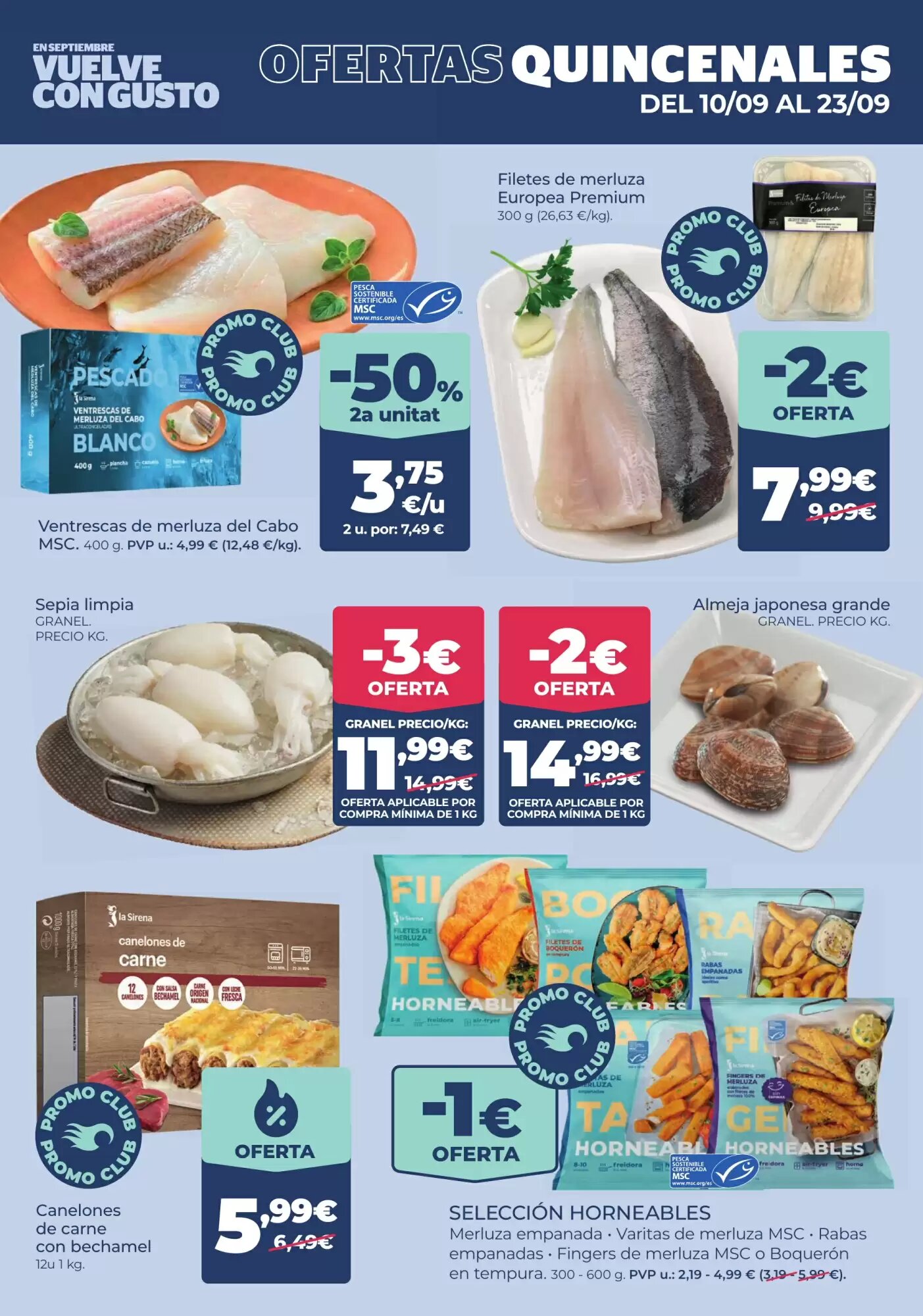 Folleto promocional de La Sirena válido desde el 10/09/2026 - Página 4.