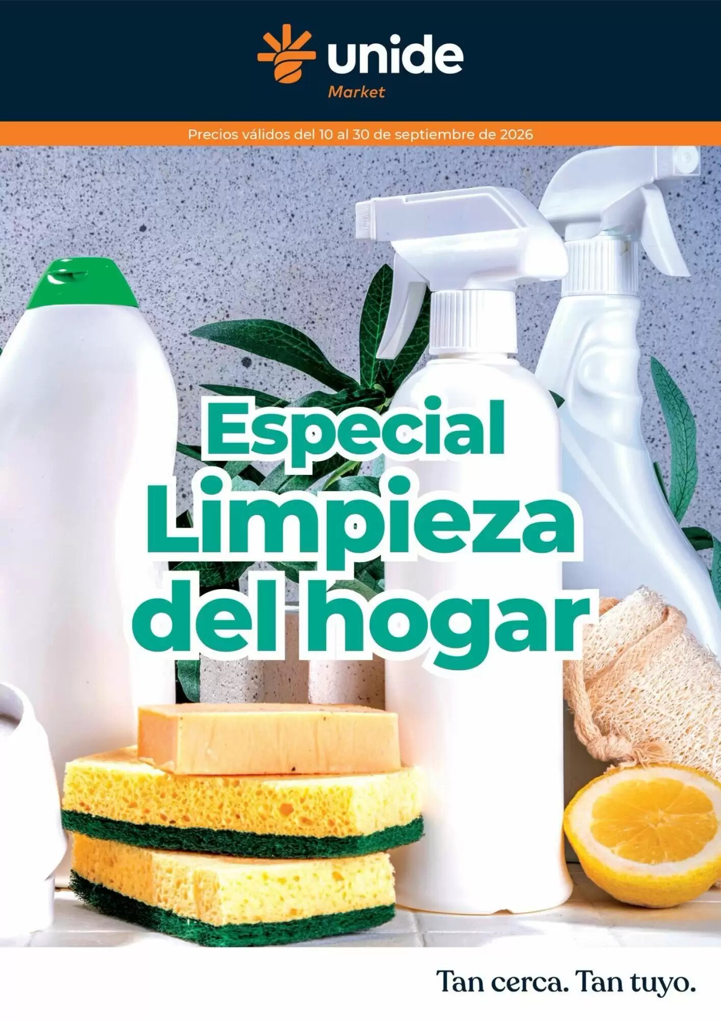 Folleto promocional de Unide Market válido desde el 10/09/2026 - Página 1.
