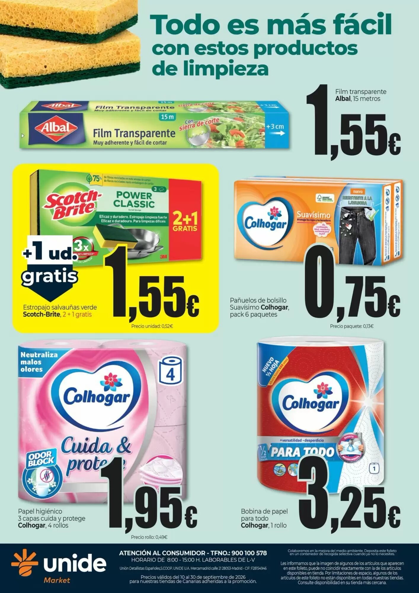 Folleto promocional de Unide Market válido desde el 10/09/2026 - Página 4.