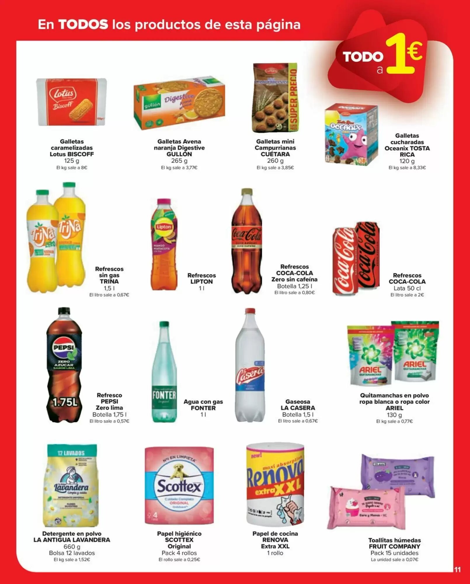 Folleto promocional de Carrefour Market válido desde el 10/09/2026 - Página 11.