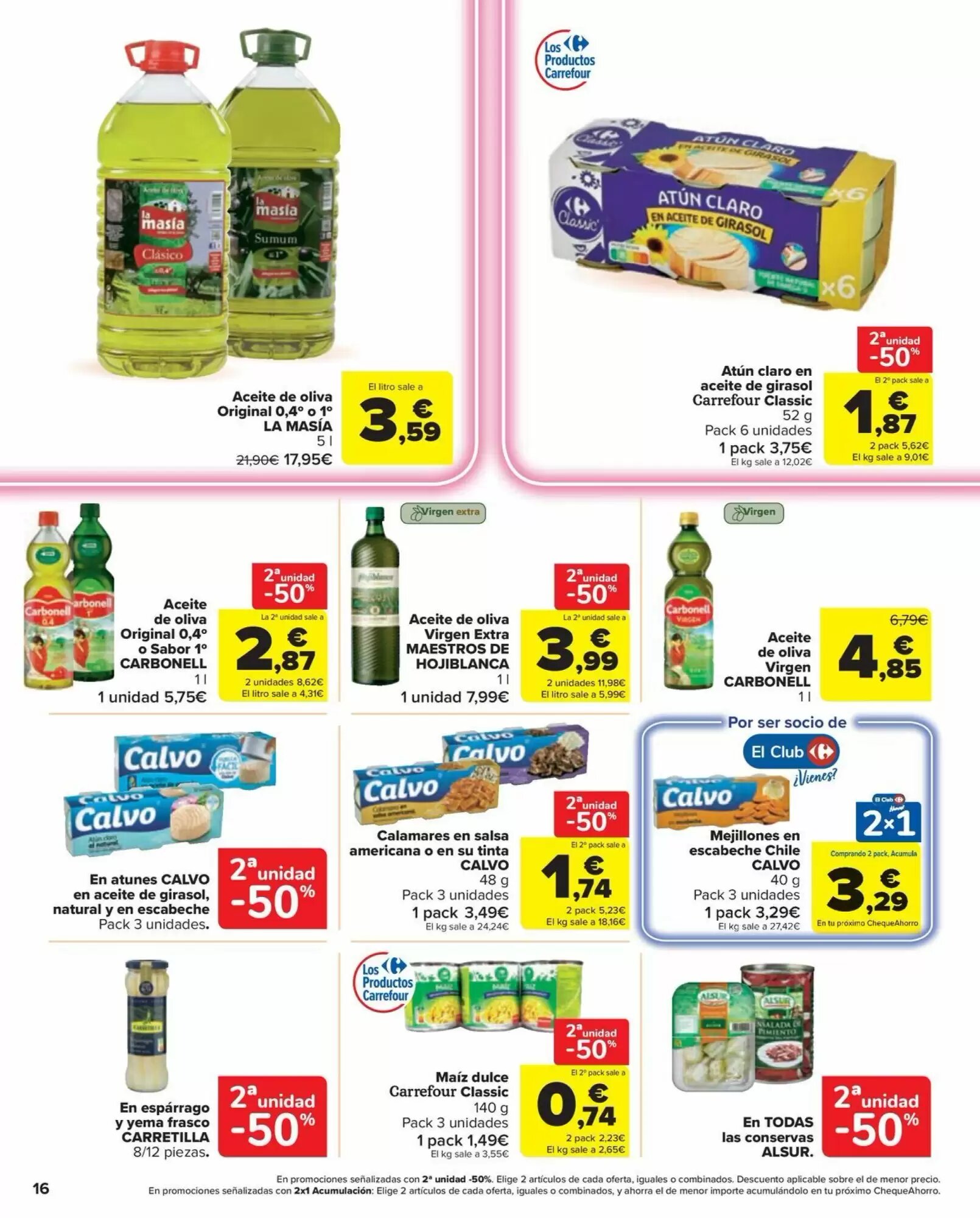 Folleto promocional de Carrefour Market válido desde el 10/09/2026 - Página 16.