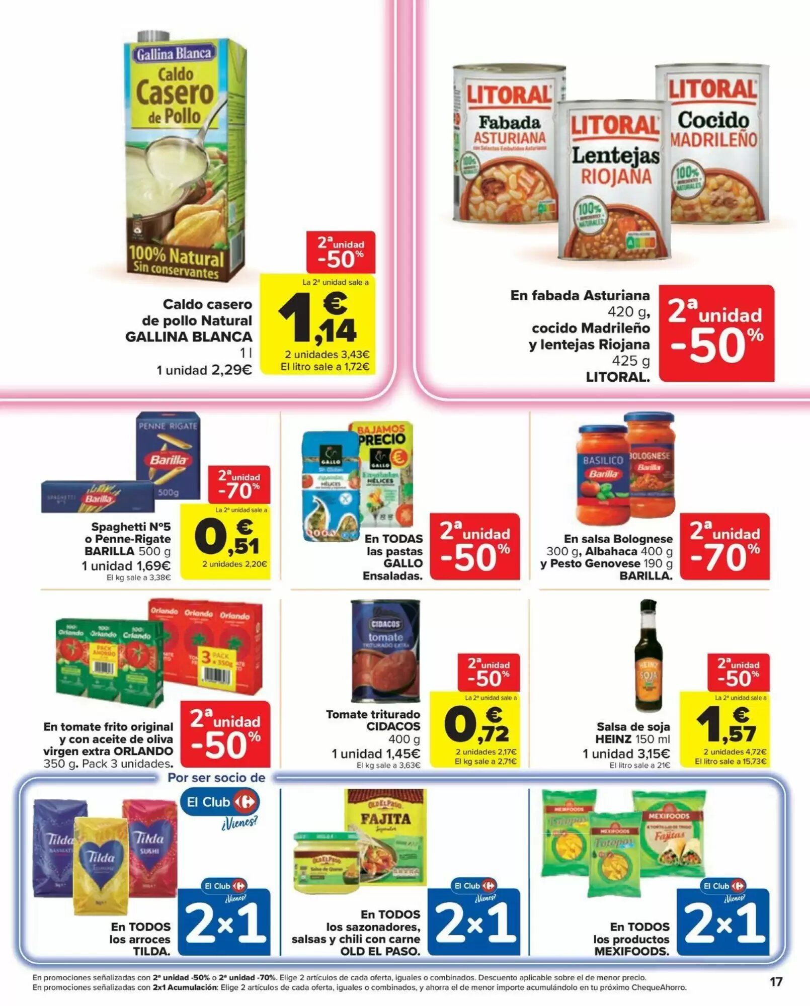 Folleto promocional de Carrefour Market válido desde el 10/09/2026 - Página 17.