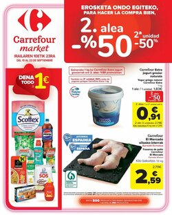 Folleto promocional de Carrefour Market válido desde el 10/09/2026