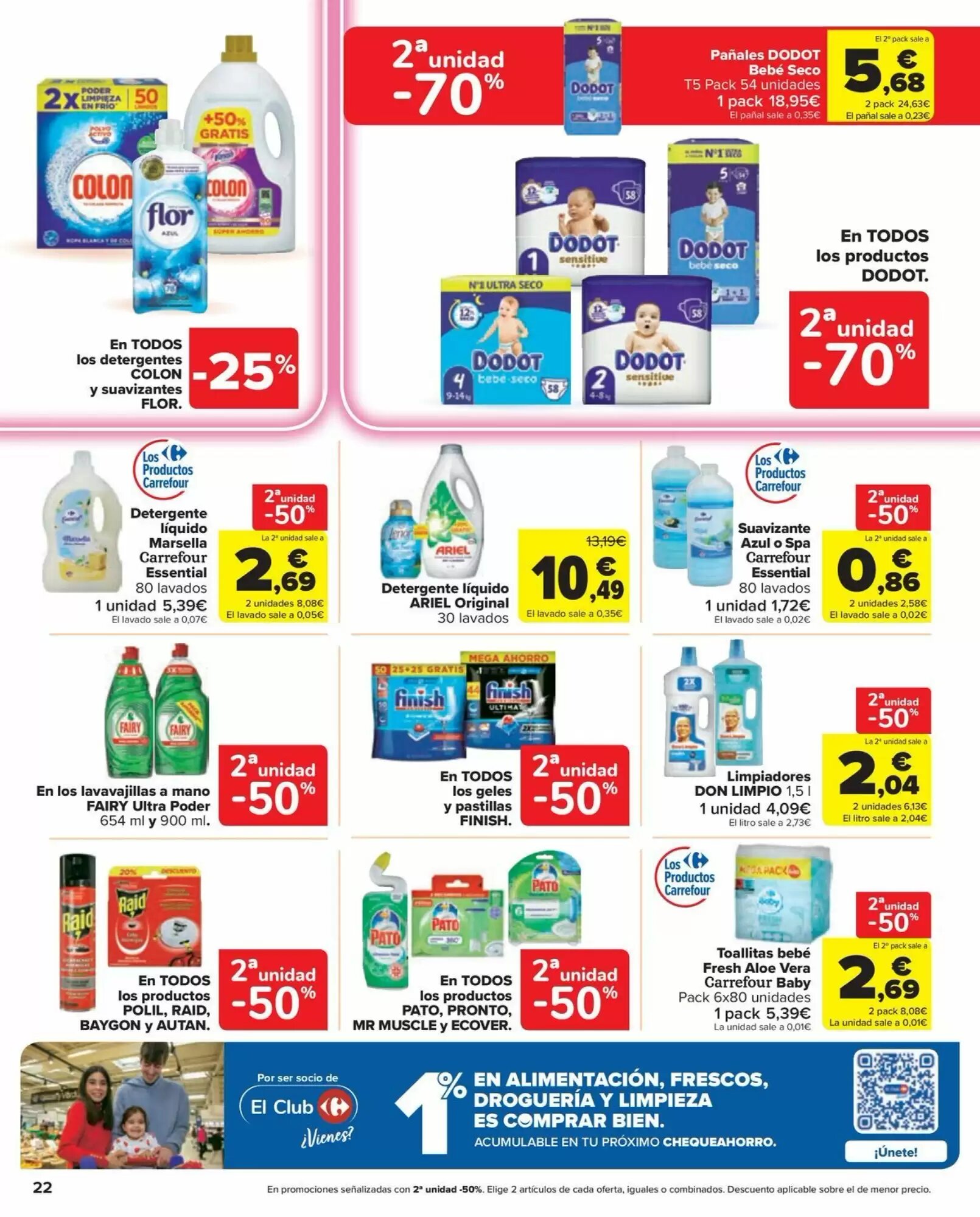 Folleto promocional de Carrefour Market válido desde el 10/09/2026 - Página 22.