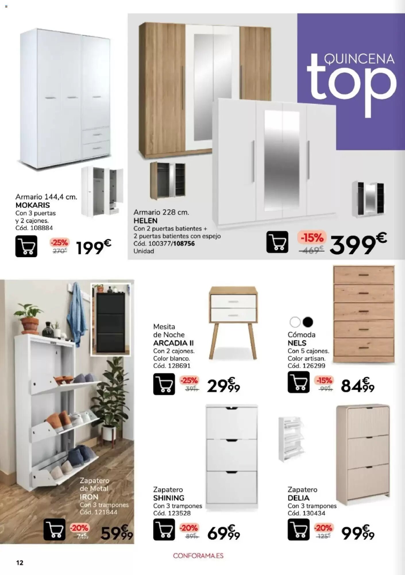 Folleto promocional de Conforama válido desde el 10/09/2026 - Página 12.