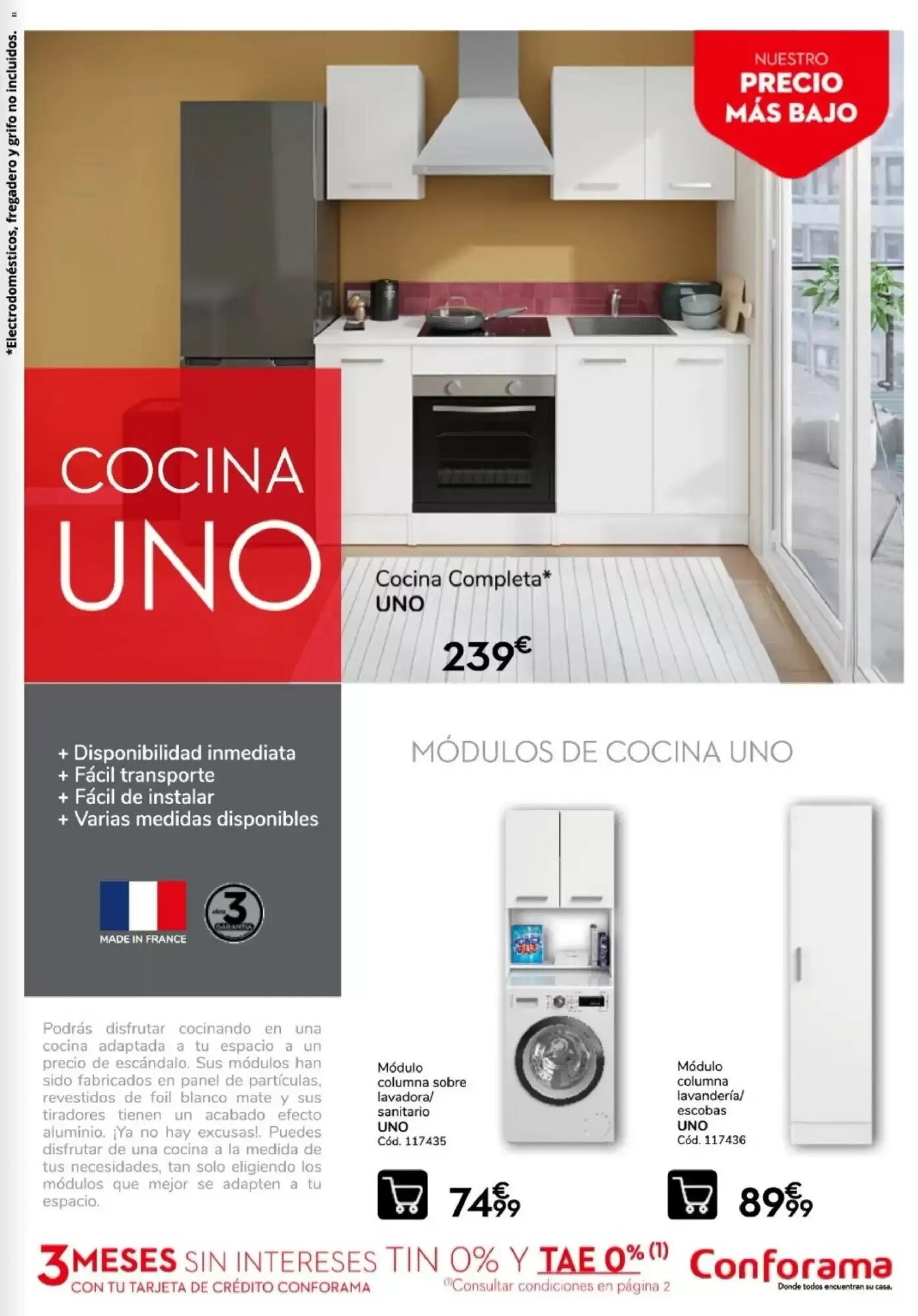 Folleto promocional de Conforama válido desde el 10/09/2026 - Página 15.