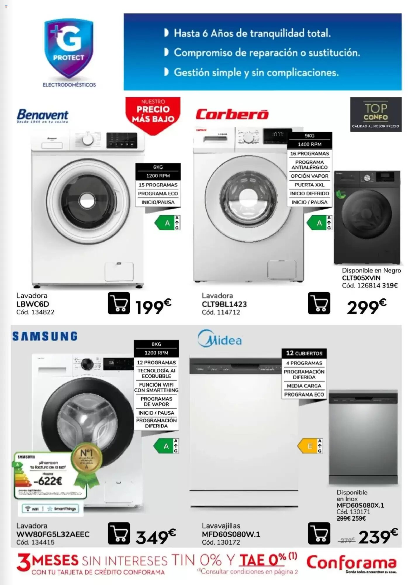 Folleto promocional de Conforama válido desde el 10/09/2026 - Página 17.