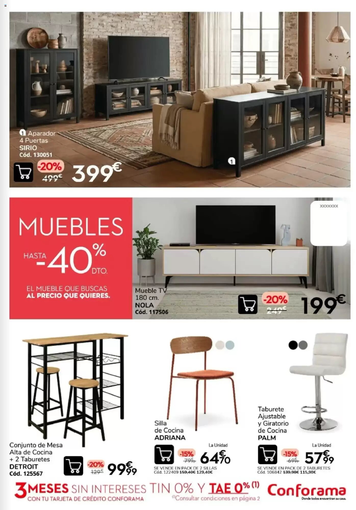 Folleto promocional de Conforama válido desde el 10/09/2026 - Página 7.