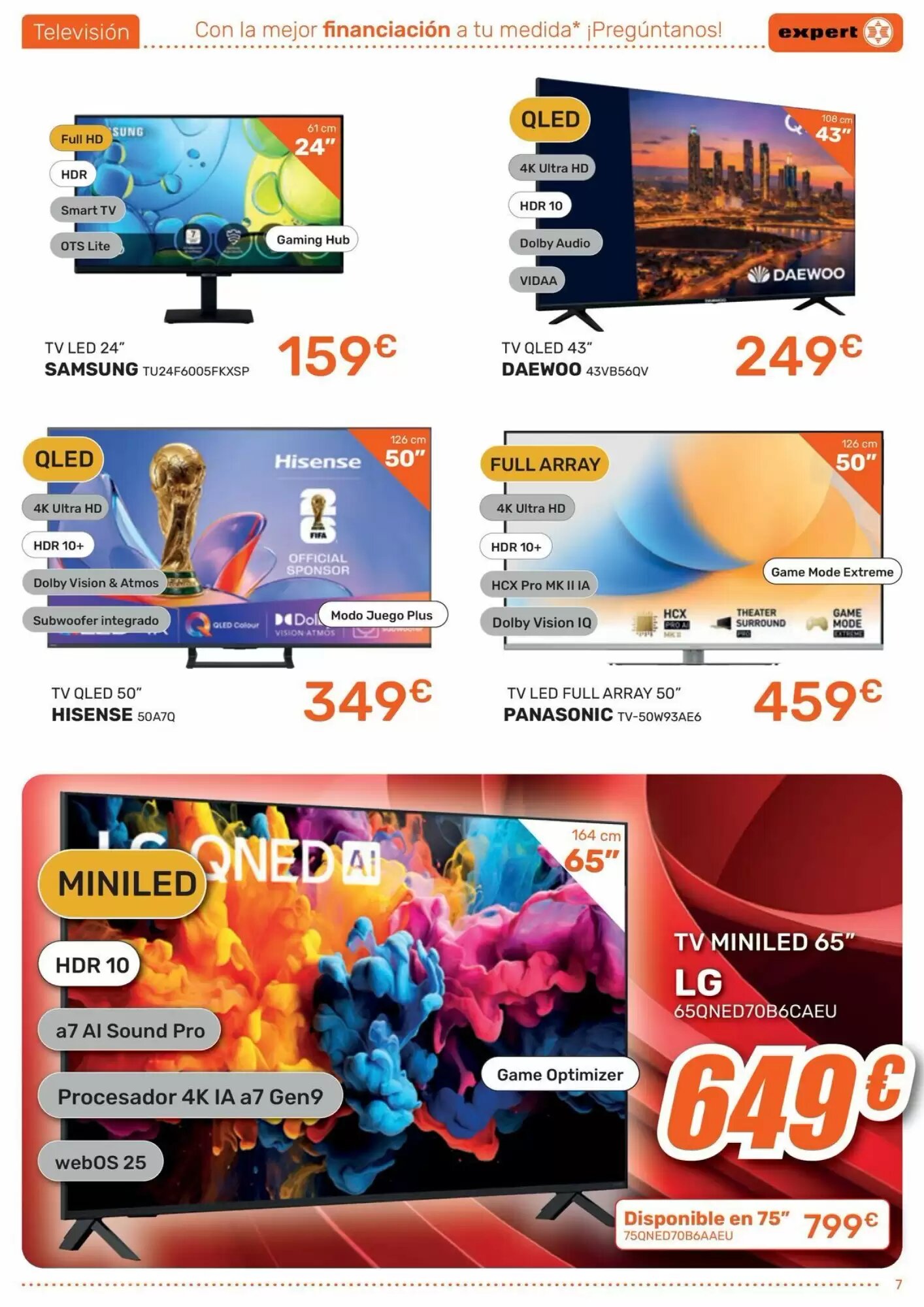 Folleto promocional de Expert válido desde el 11/09/2026 - Página 7.