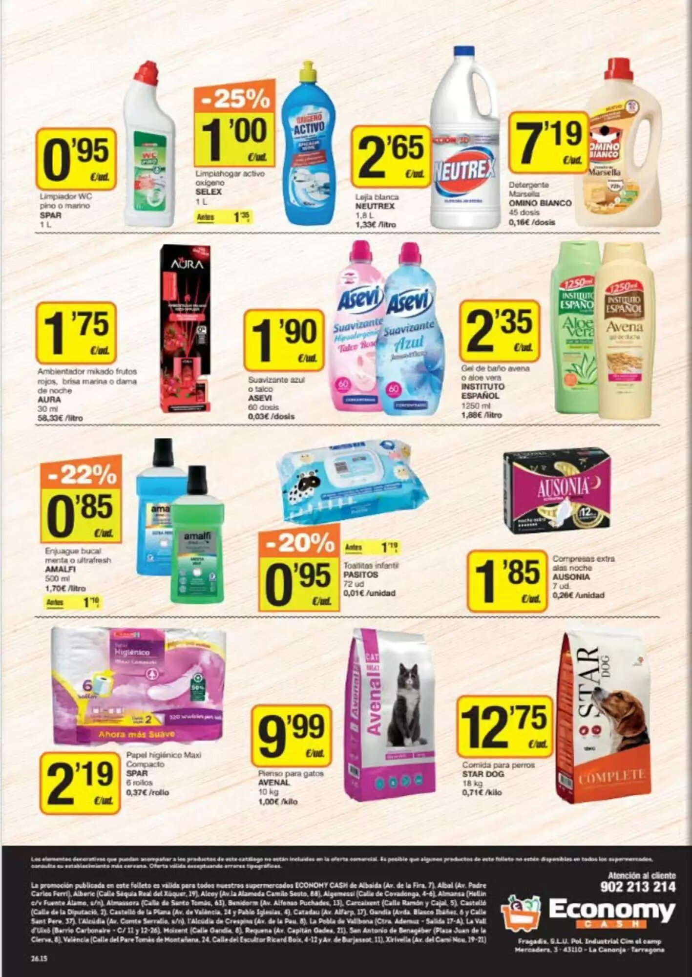 Folleto promocional de Economy Cash válido desde el 11/09/2026 - Página 8.