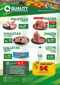 Folleto promocional de Quality Supermercados válido desde el 11/09/2026