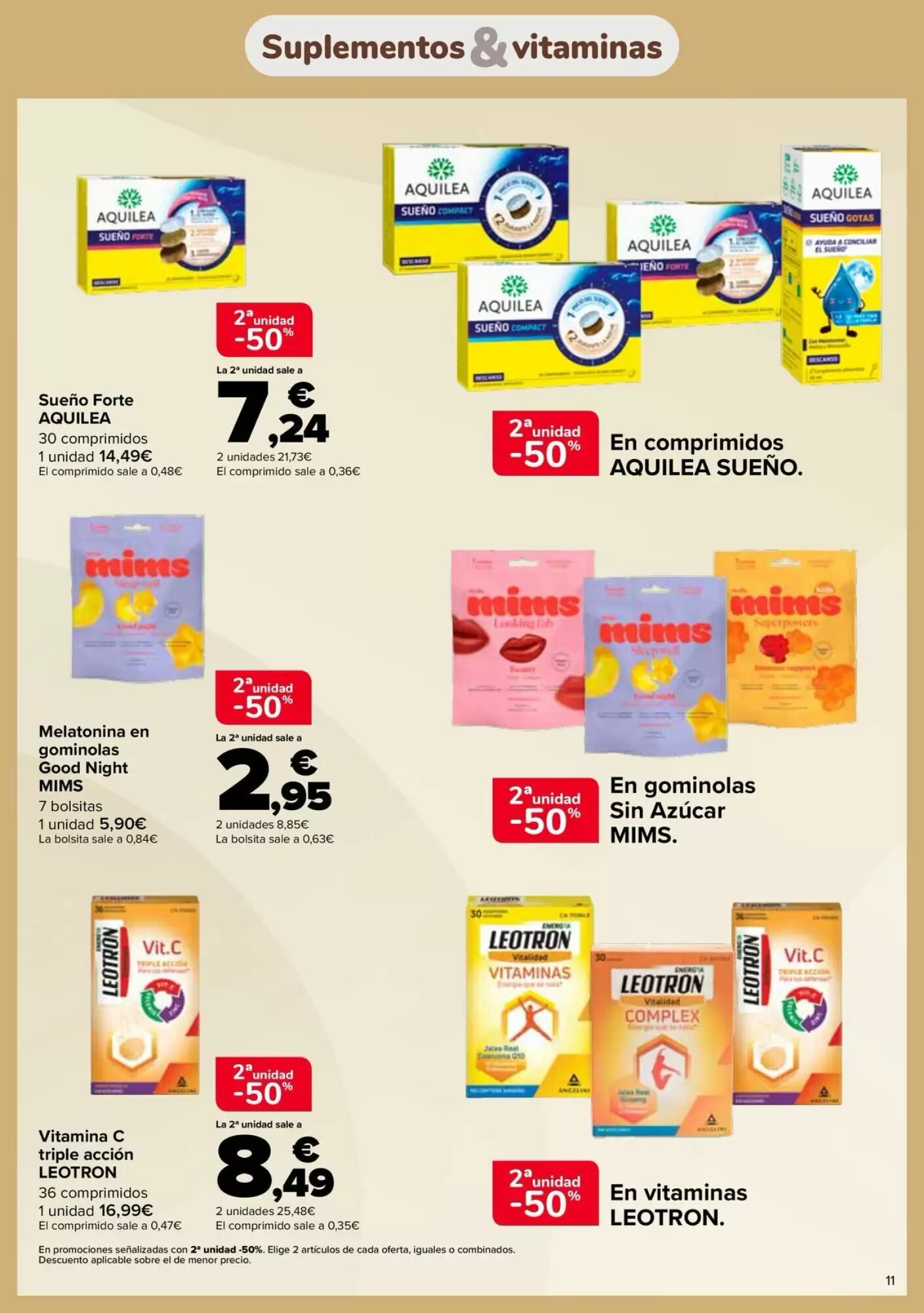 Folleto promocional de Carrefour válido desde el 11/09/2026 - Página 11.