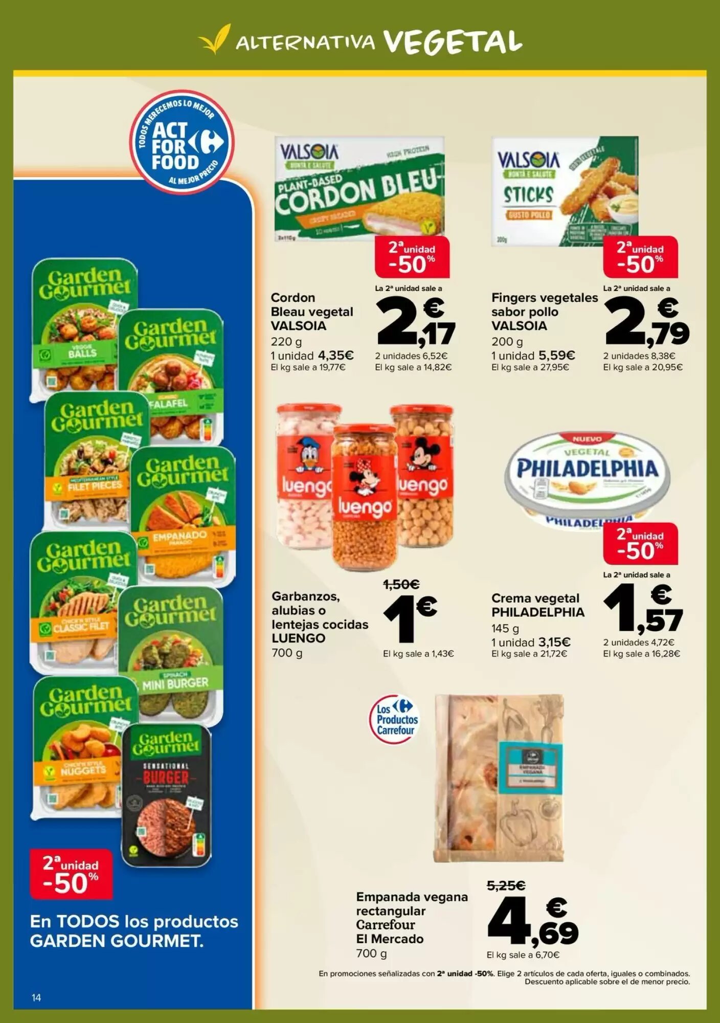 Folleto promocional de Carrefour válido desde el 11/09/2026 - Página 14.