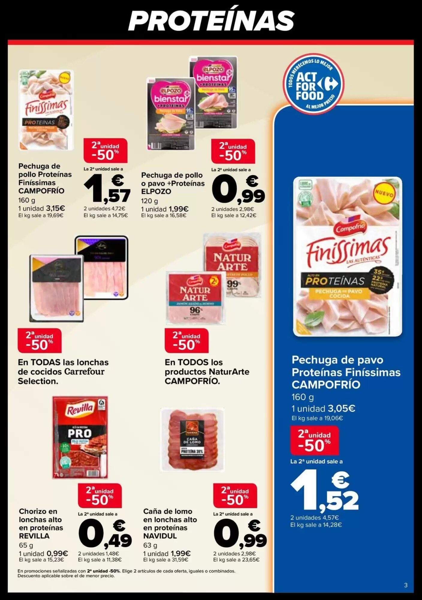 Folleto promocional de Carrefour válido desde el 11/09/2026 - Página 3.