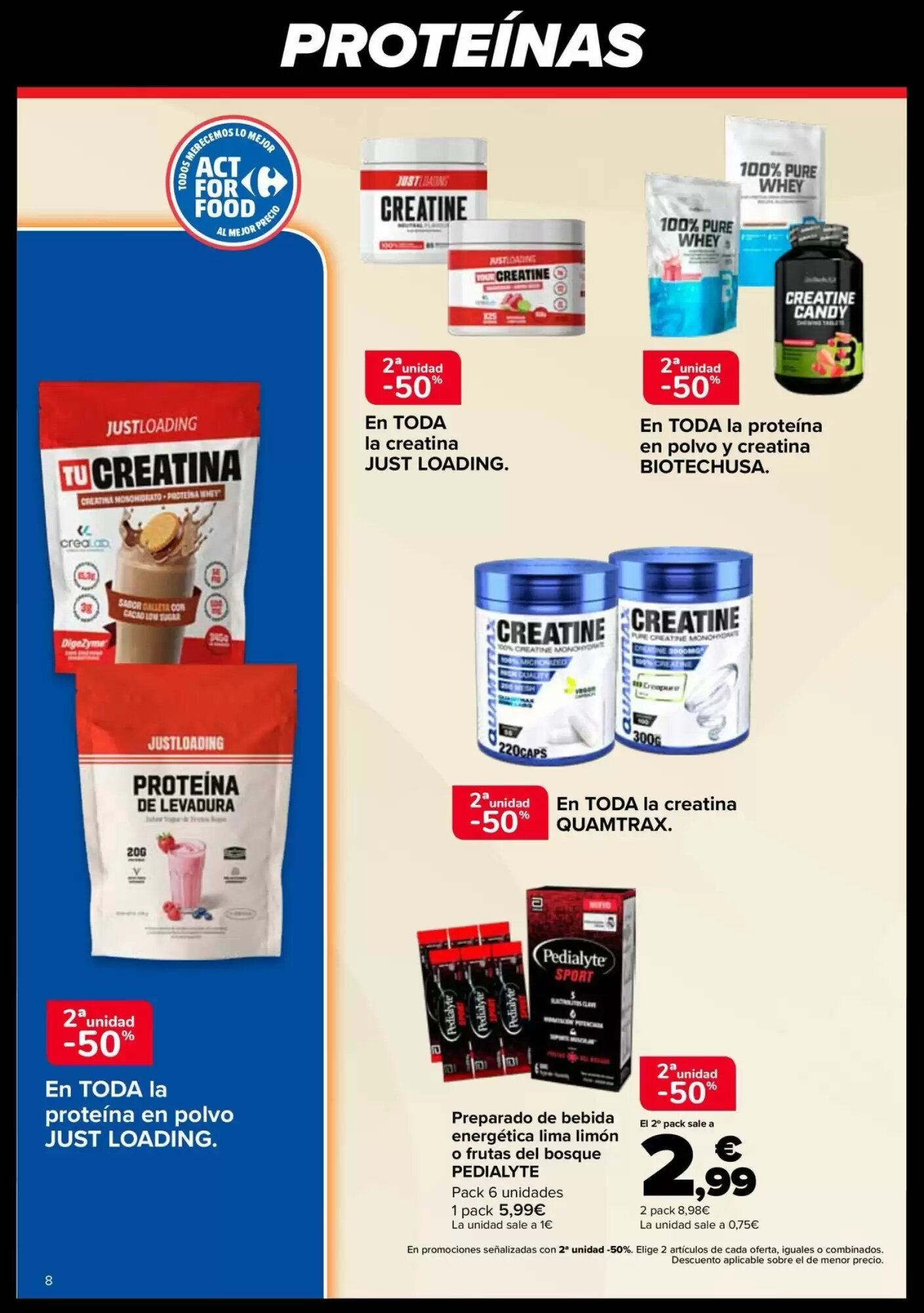 Folleto promocional de Carrefour válido desde el 11/09/2026 - Página 8.