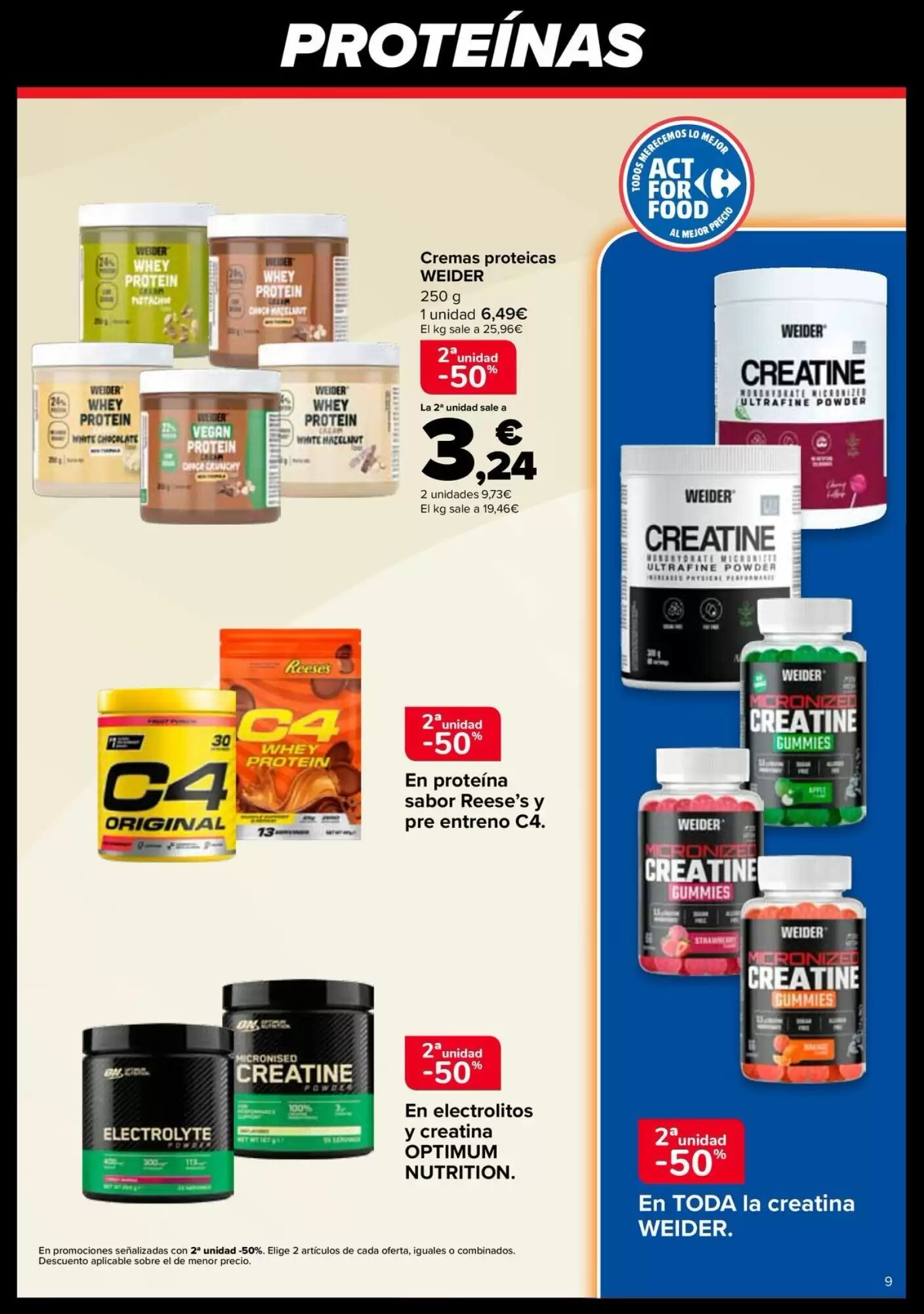 Folleto promocional de Carrefour válido desde el 11/09/2026 - Página 9.