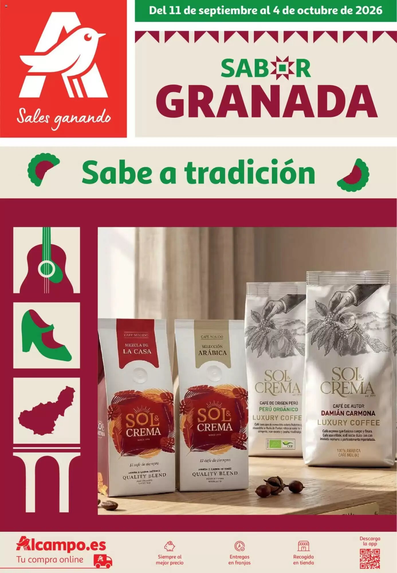 Folleto promocional de Alcampo válido desde el 11/09/2026 - Página 1.