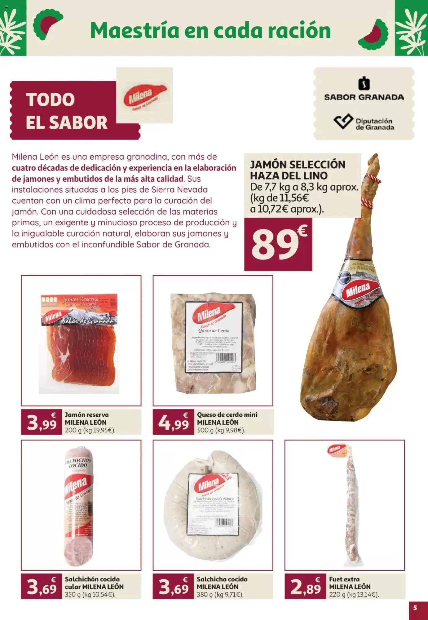 Folleto promocional de Alcampo válido desde el 11/09/2026 - Página 5.