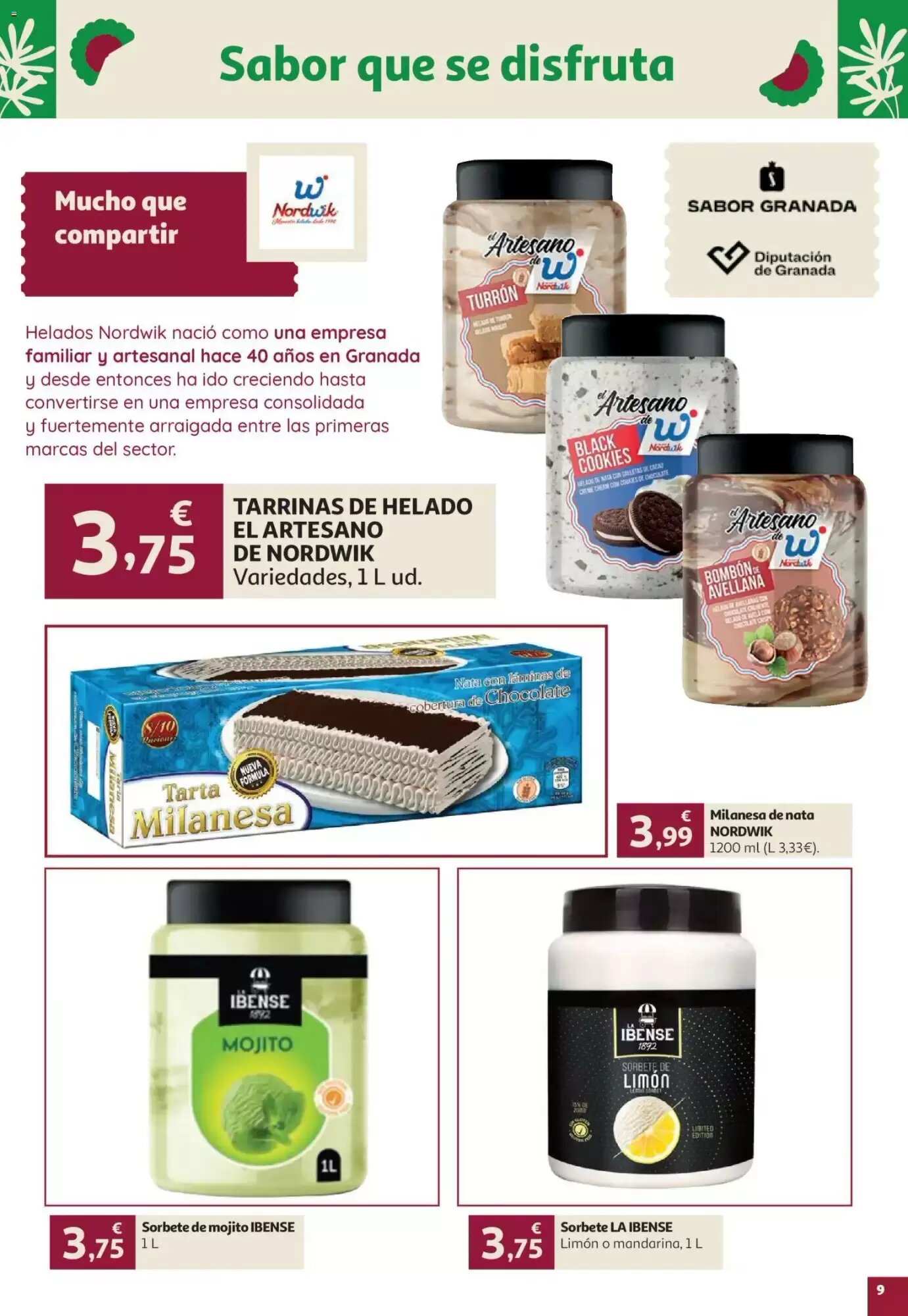 Folleto promocional de Alcampo válido desde el 11/09/2026 - Página 9.