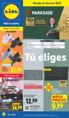 Folleto promocional de Lidl válido desde el 14/09/2026