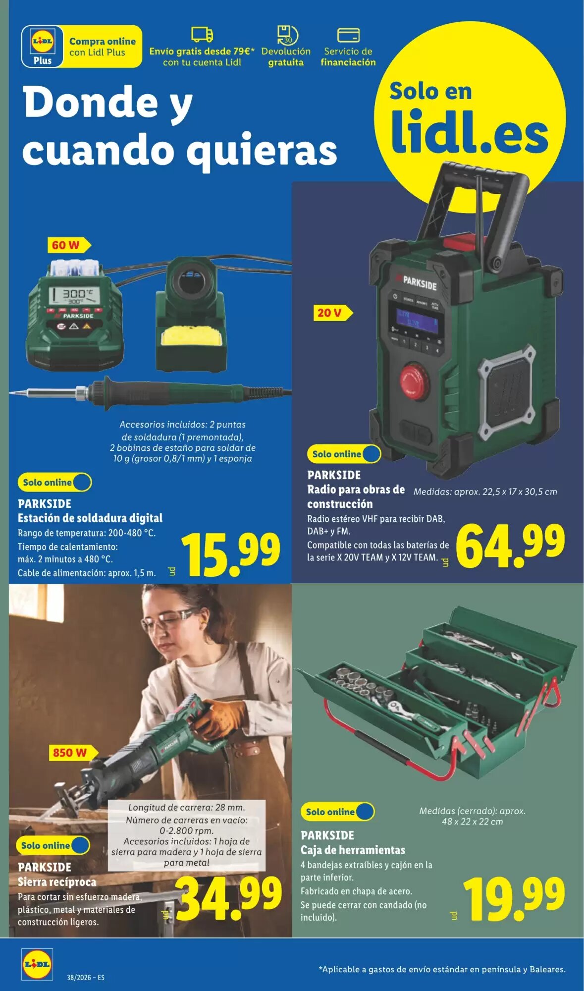 Folleto promocional de Lidl válido desde el 14/09/2026 - Página 2.