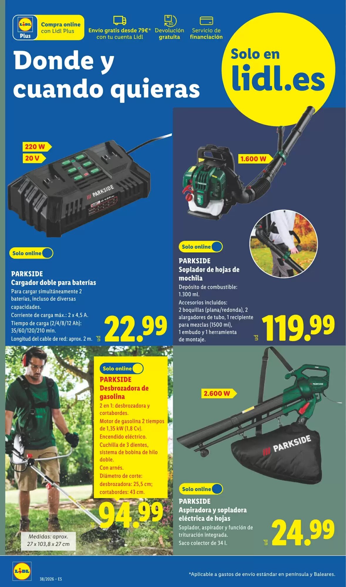 Folleto promocional de Lidl válido desde el 14/09/2026 - Página 4.