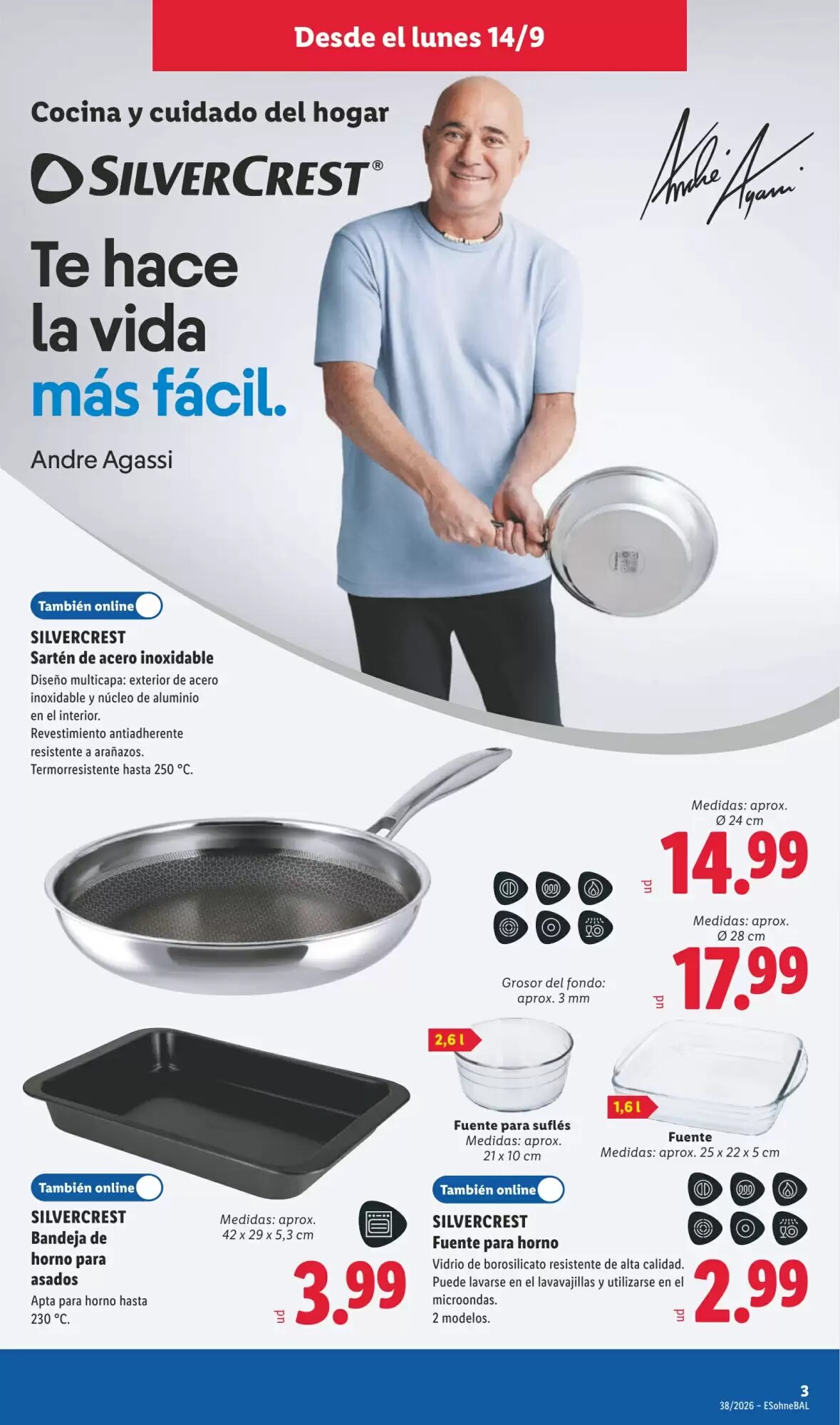 Folleto promocional de Lidl válido desde el 14/09/2026 - Página 7.