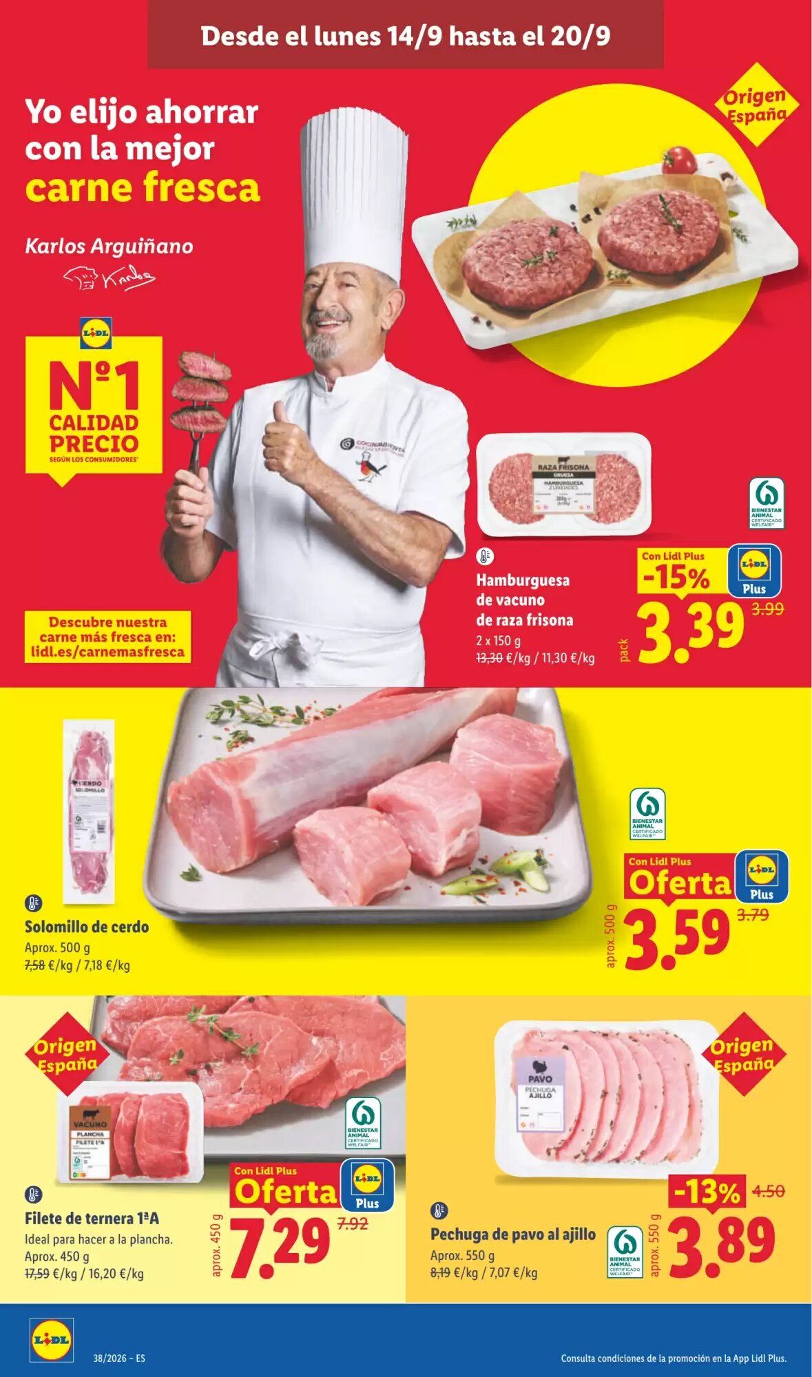 Folleto promocional de Lidl válido desde el 14/09/2026 - Página 10.