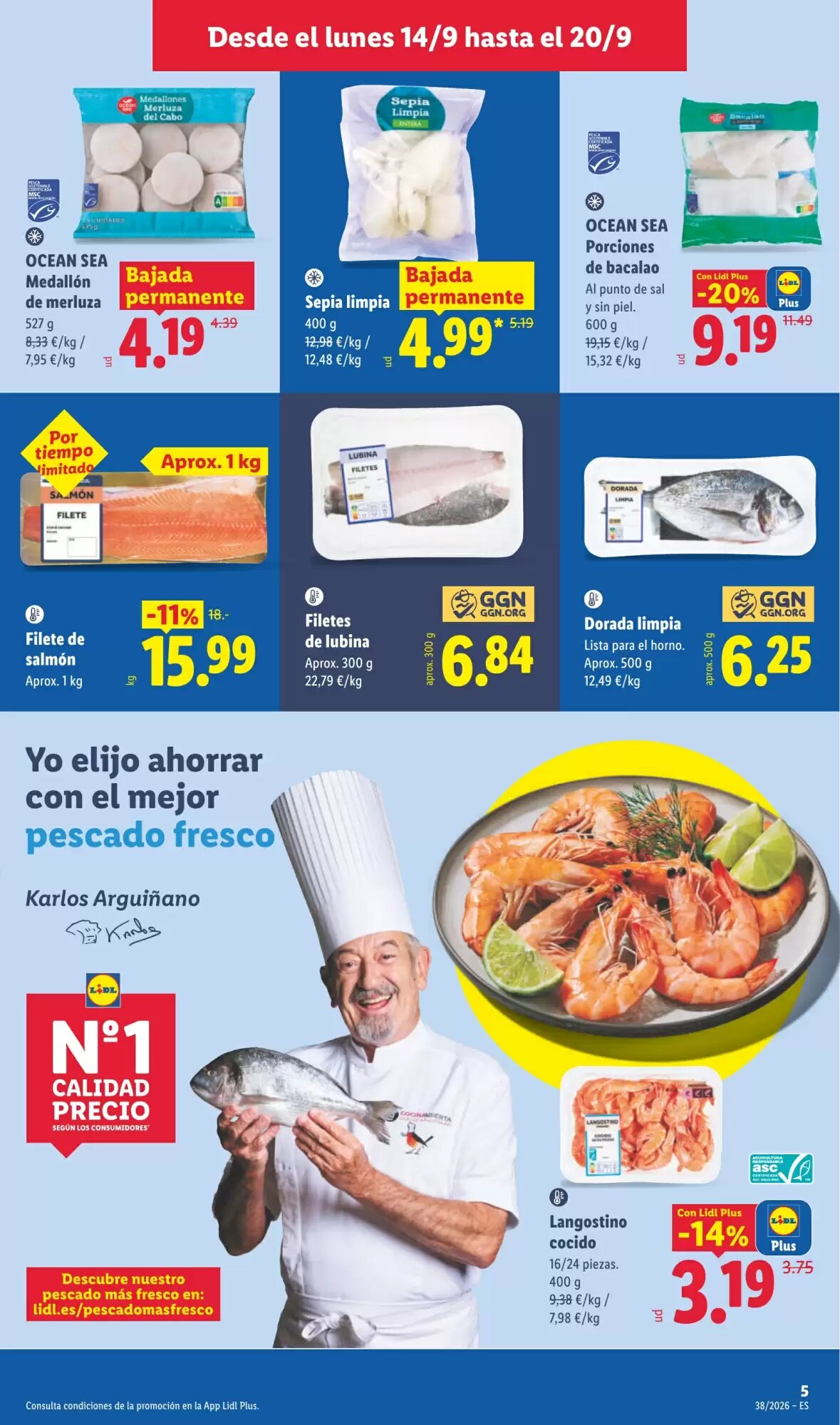 Folleto promocional de Lidl válido desde el 14/09/2026 - Página 11.
