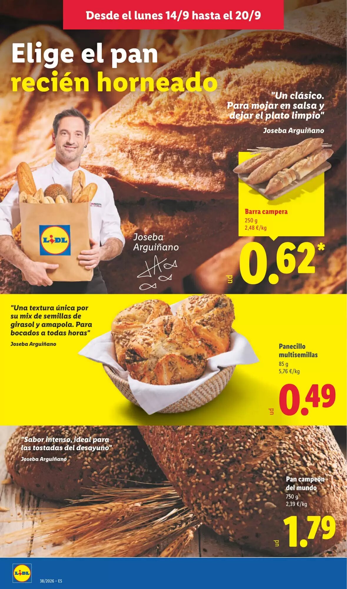 Folleto promocional de Lidl válido desde el 14/09/2026 - Página 4.
