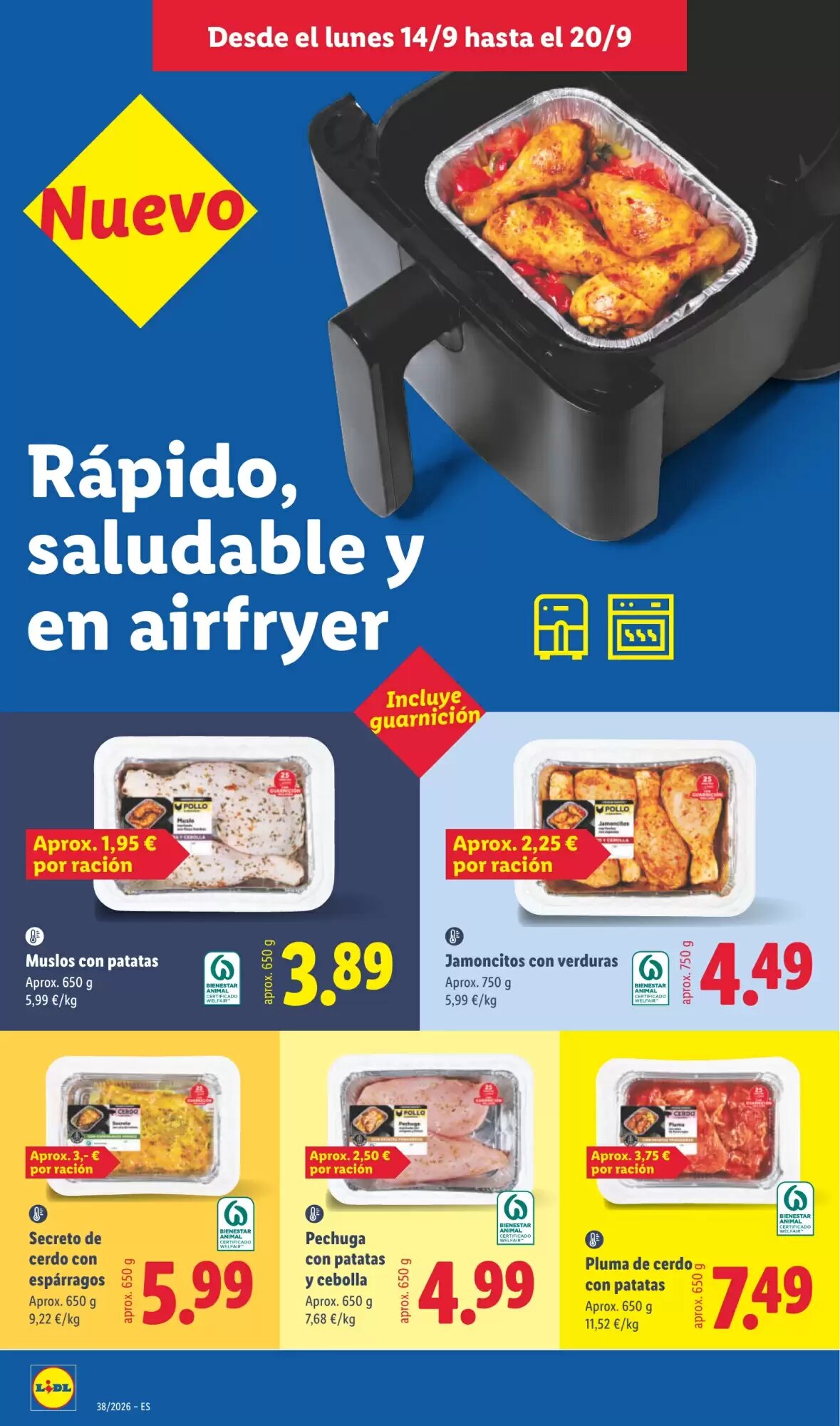 Folleto promocional de Lidl válido desde el 14/09/2026 - Página 6.