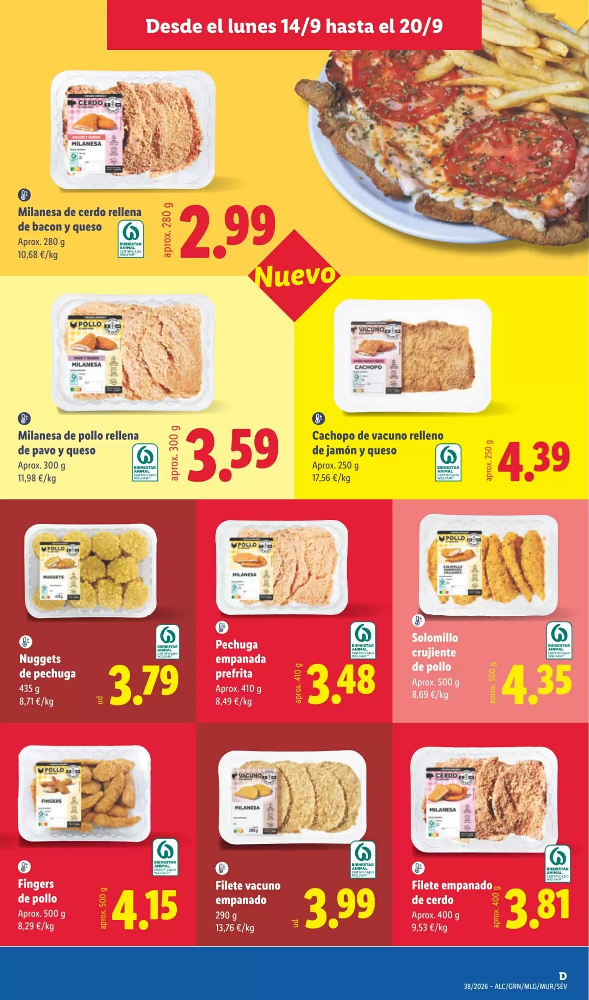 Folleto promocional de Lidl válido desde el 14/09/2026 - Página 7.