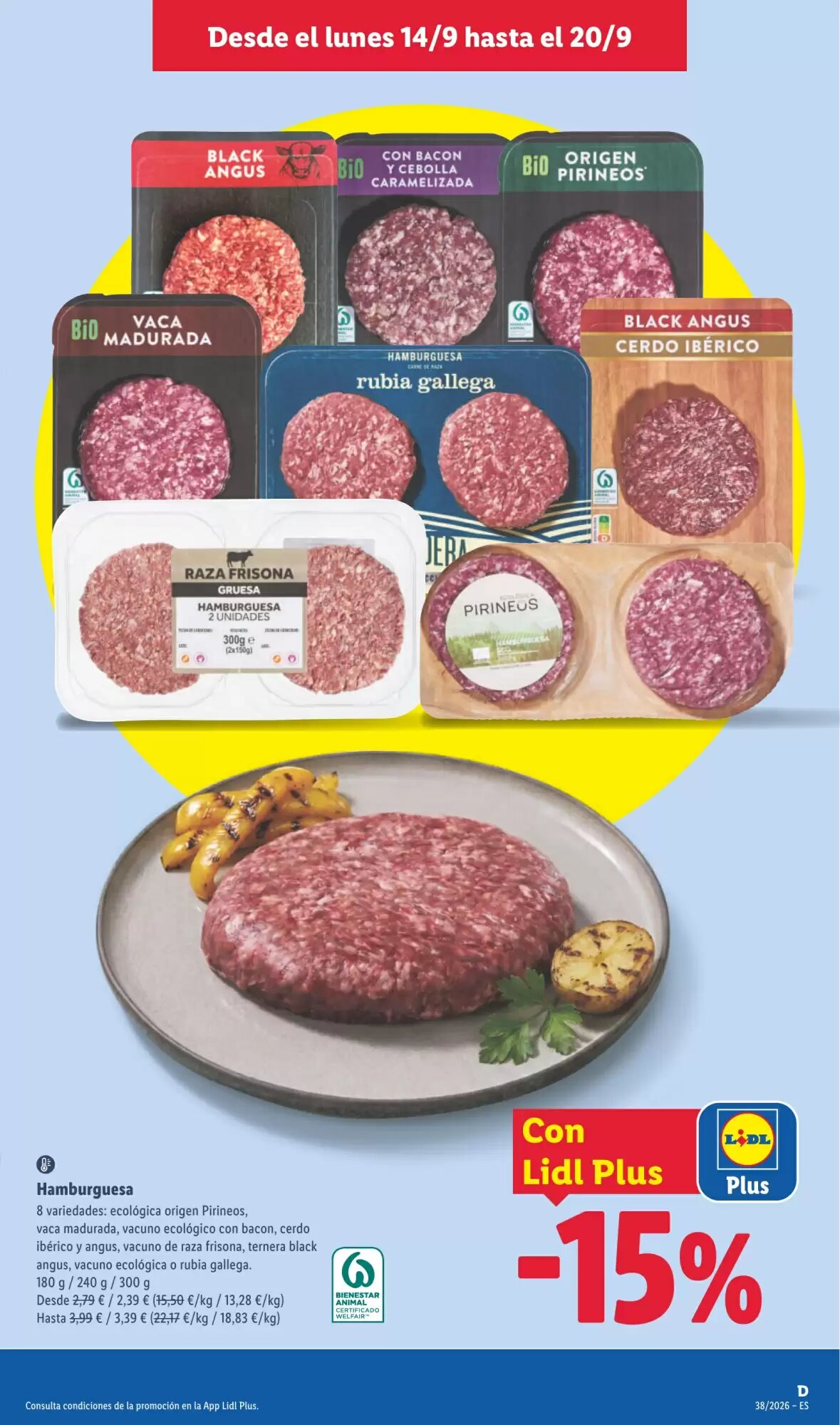 Folleto promocional de Lidl válido desde el 14/09/2026 - Página 9.