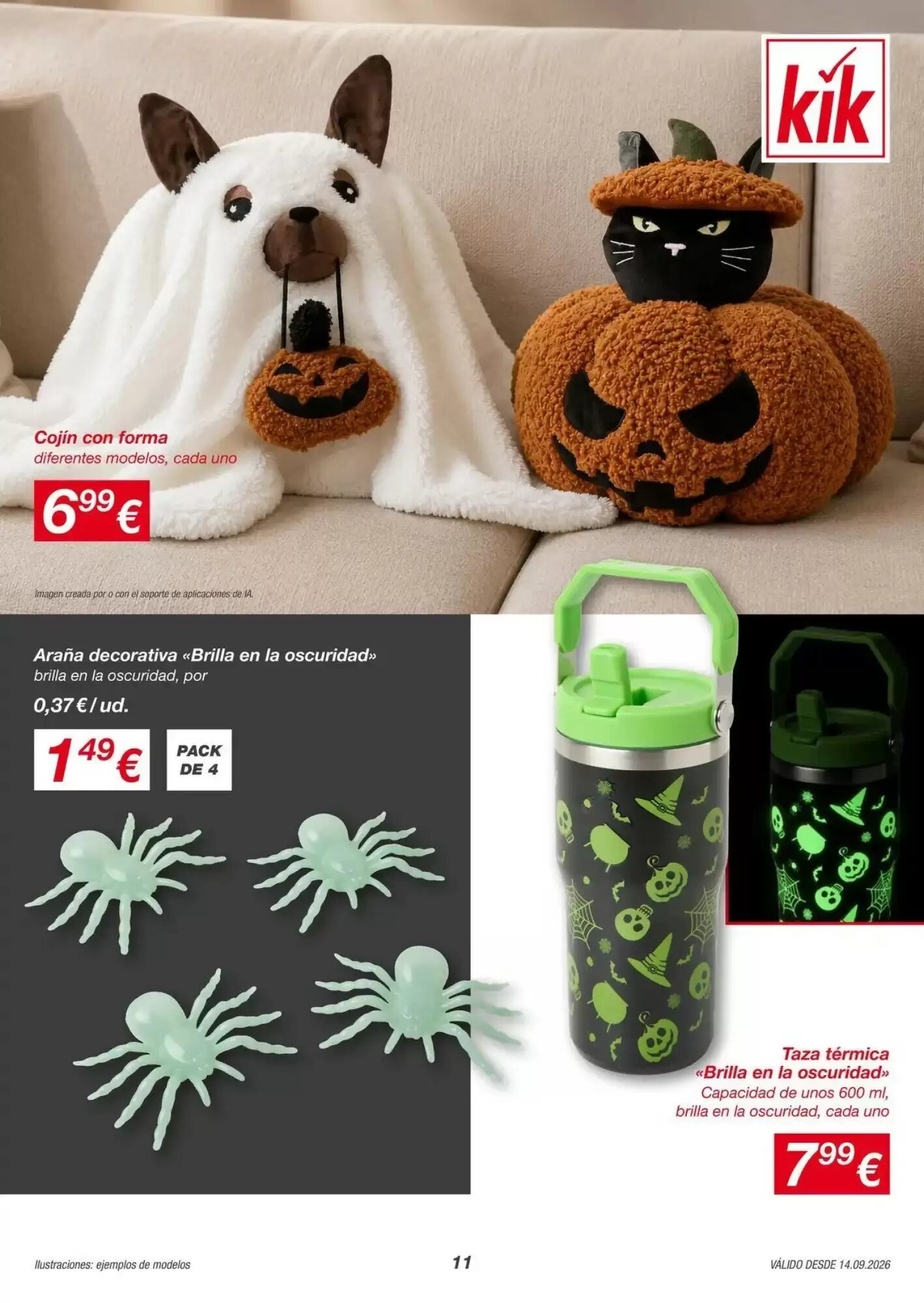Folleto promocional de KIK válido desde el 14/09/2026 - Página 11.