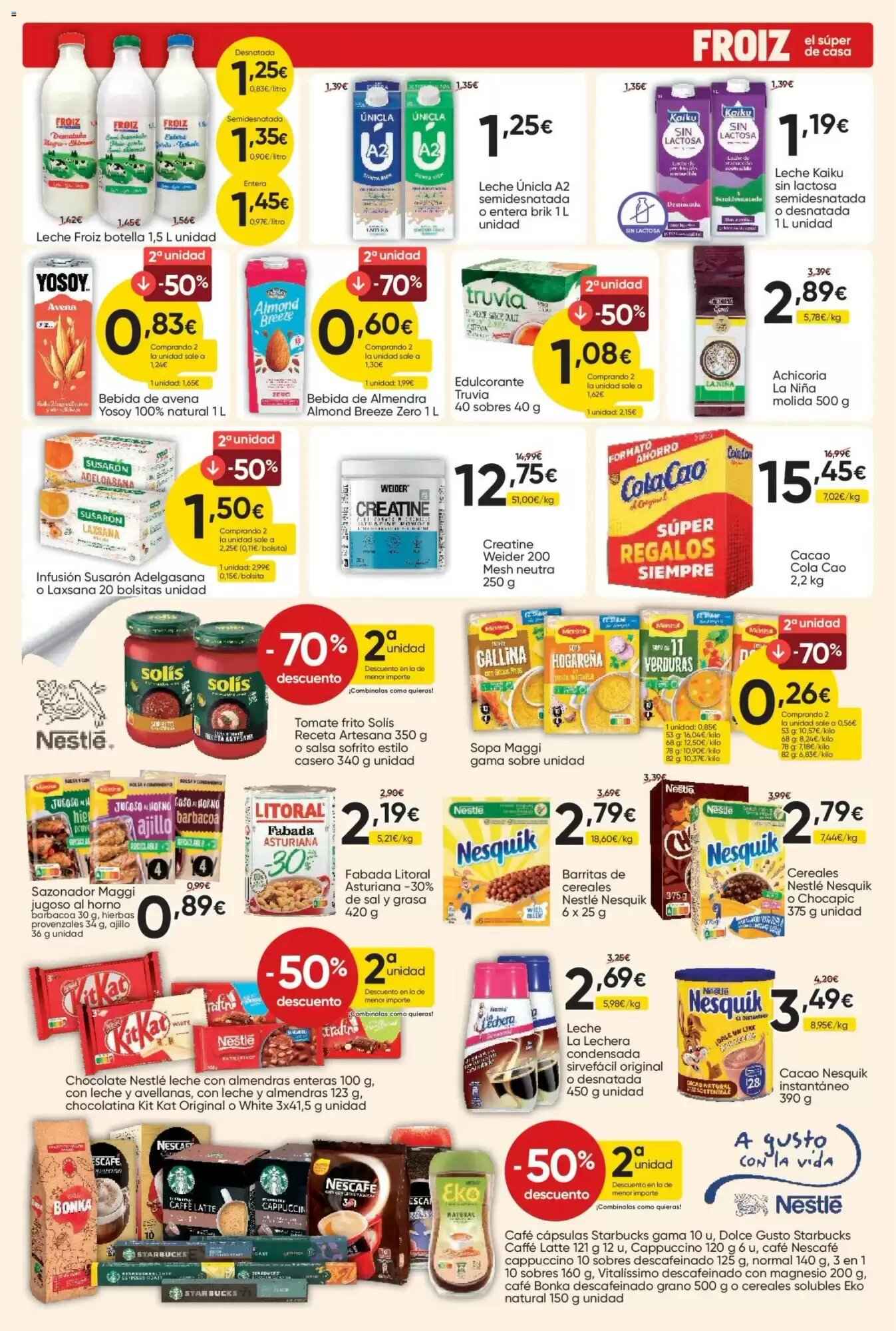 Folleto promocional de FROIZ válido desde el 15/09/2026 - Página 12.