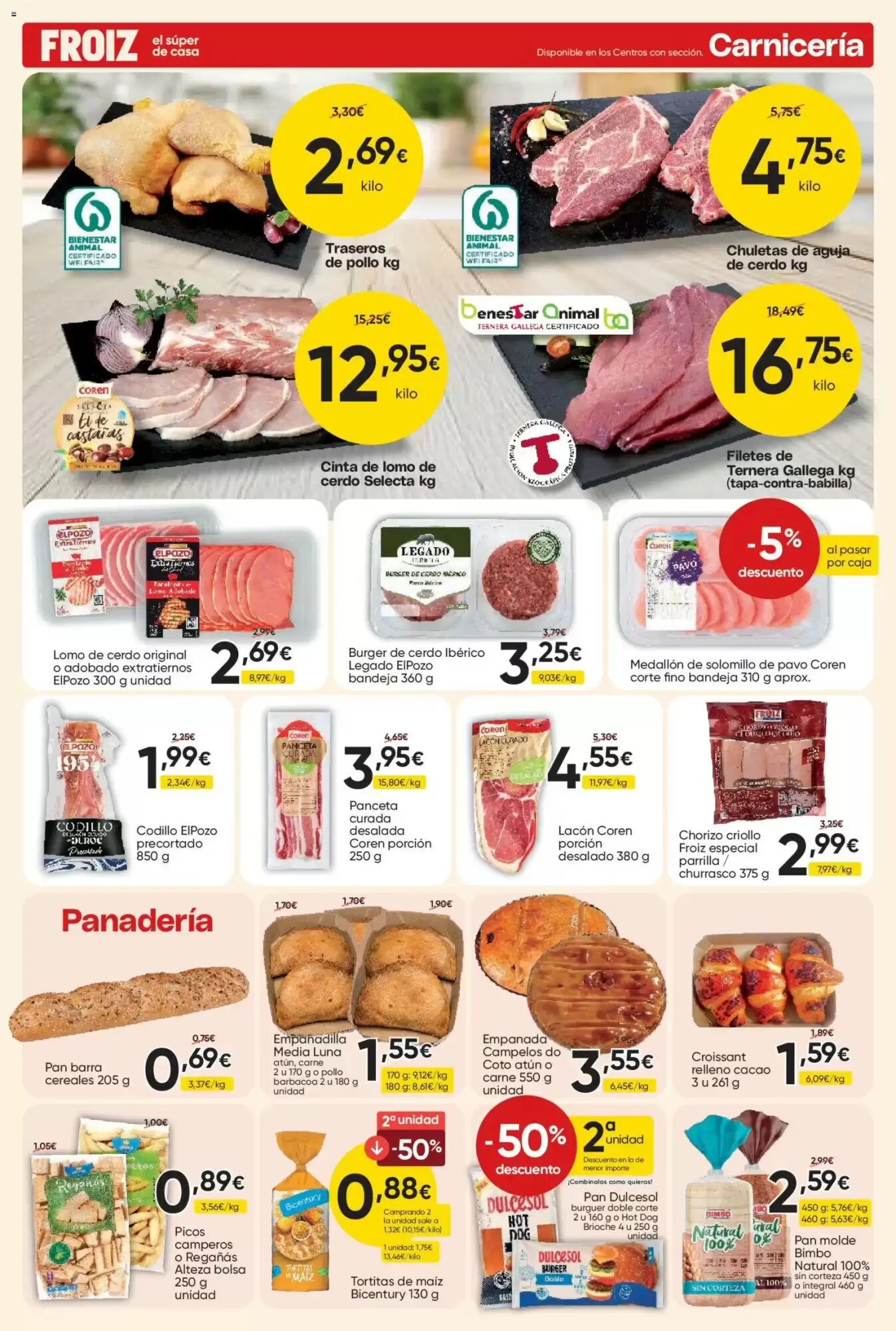 Folleto promocional de FROIZ válido desde el 15/09/2026 - Página 3.